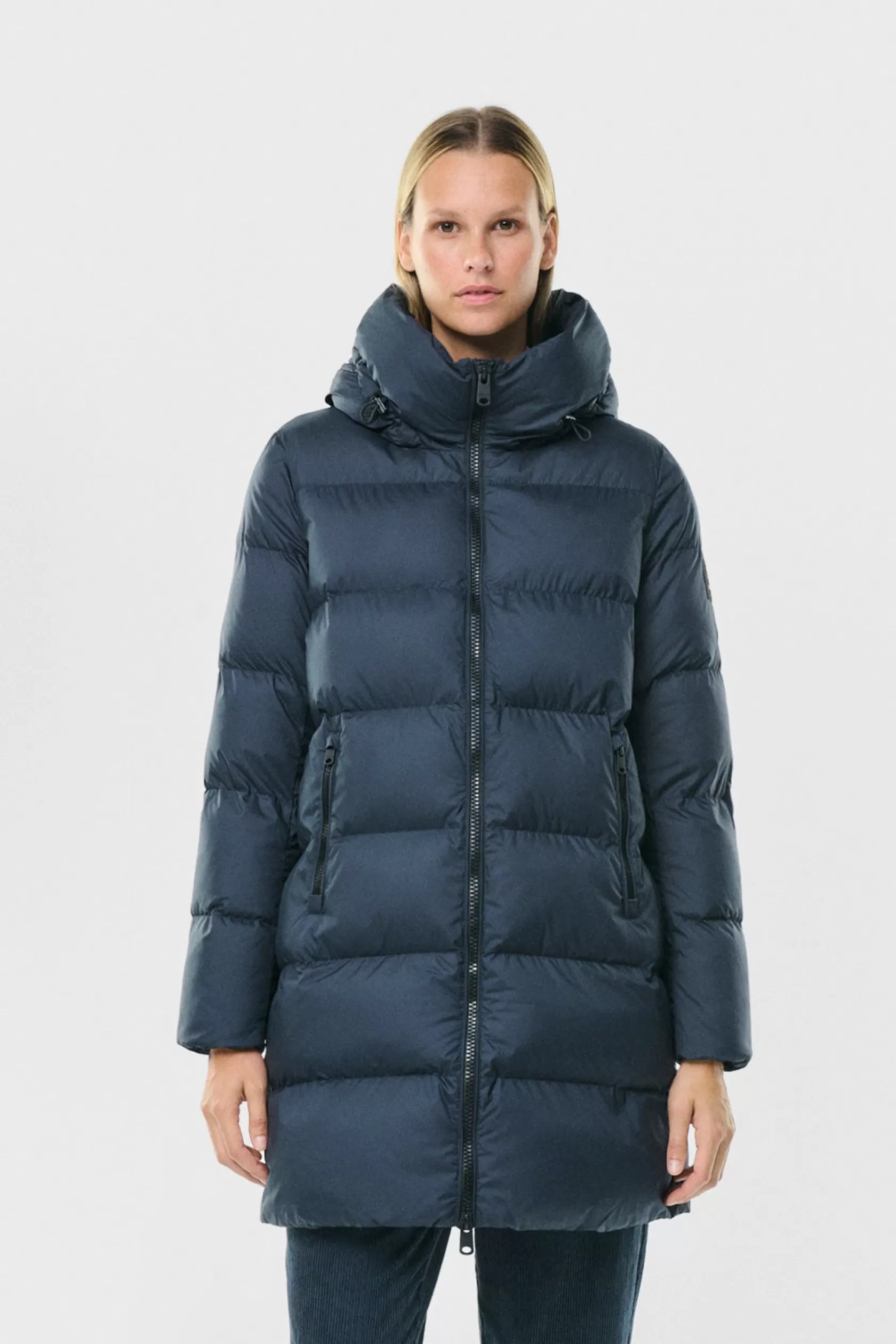 Abrigos y Chaquetas*Ecoalf ABRIGO MANLIE AZUL MARINO Deepnavy