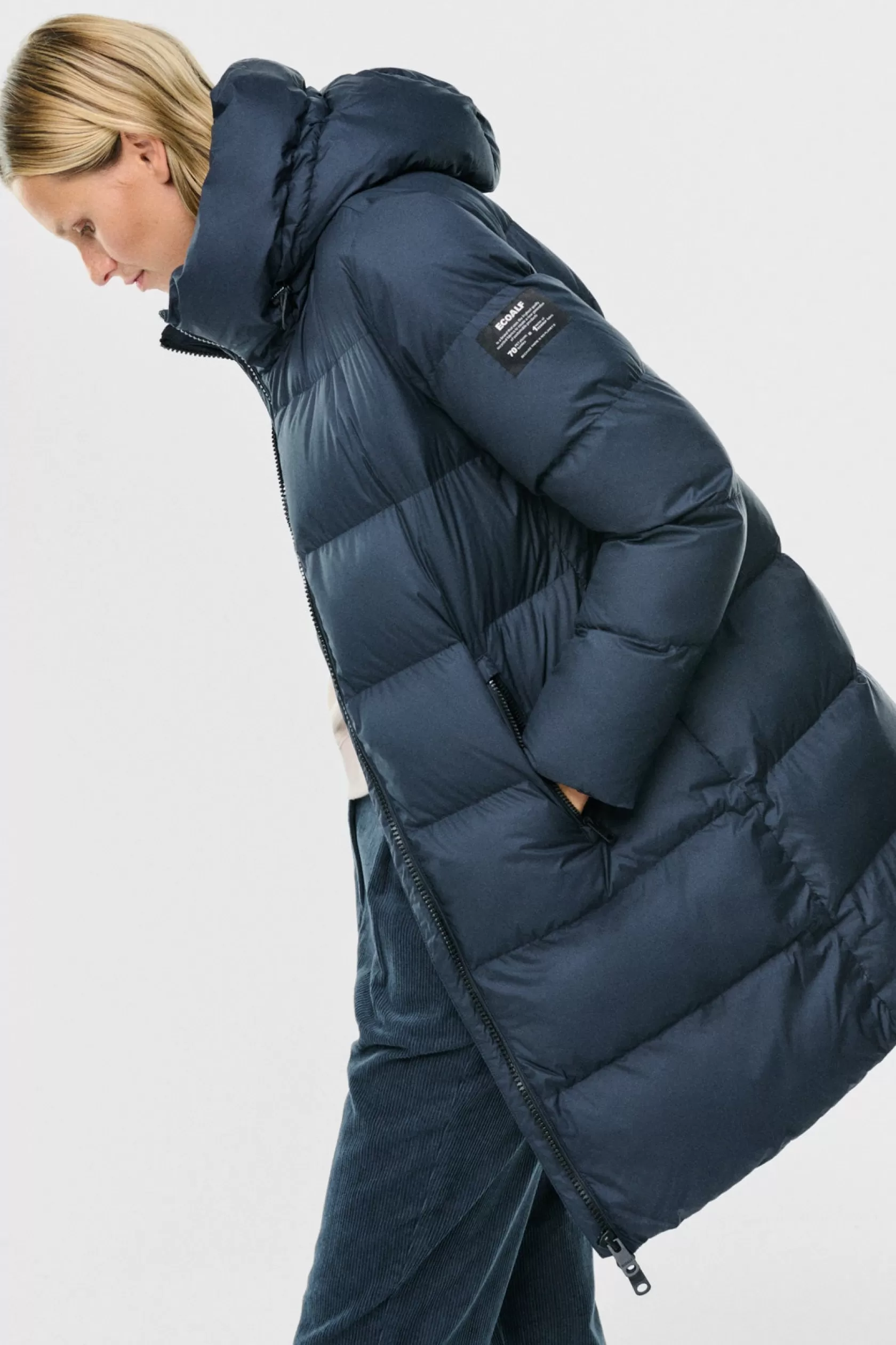 Abrigos y Chaquetas*Ecoalf ABRIGO MANLIE AZUL MARINO Deepnavy