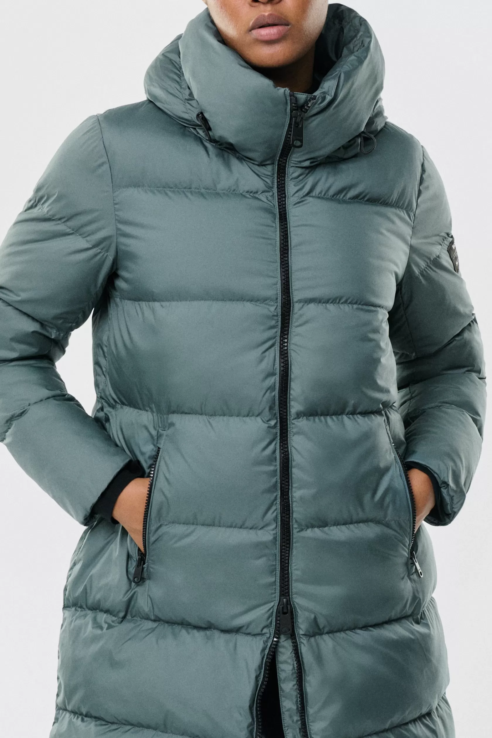 Abrigos y Chaquetas*Ecoalf ABRIGO MANLIE VERDE Pine