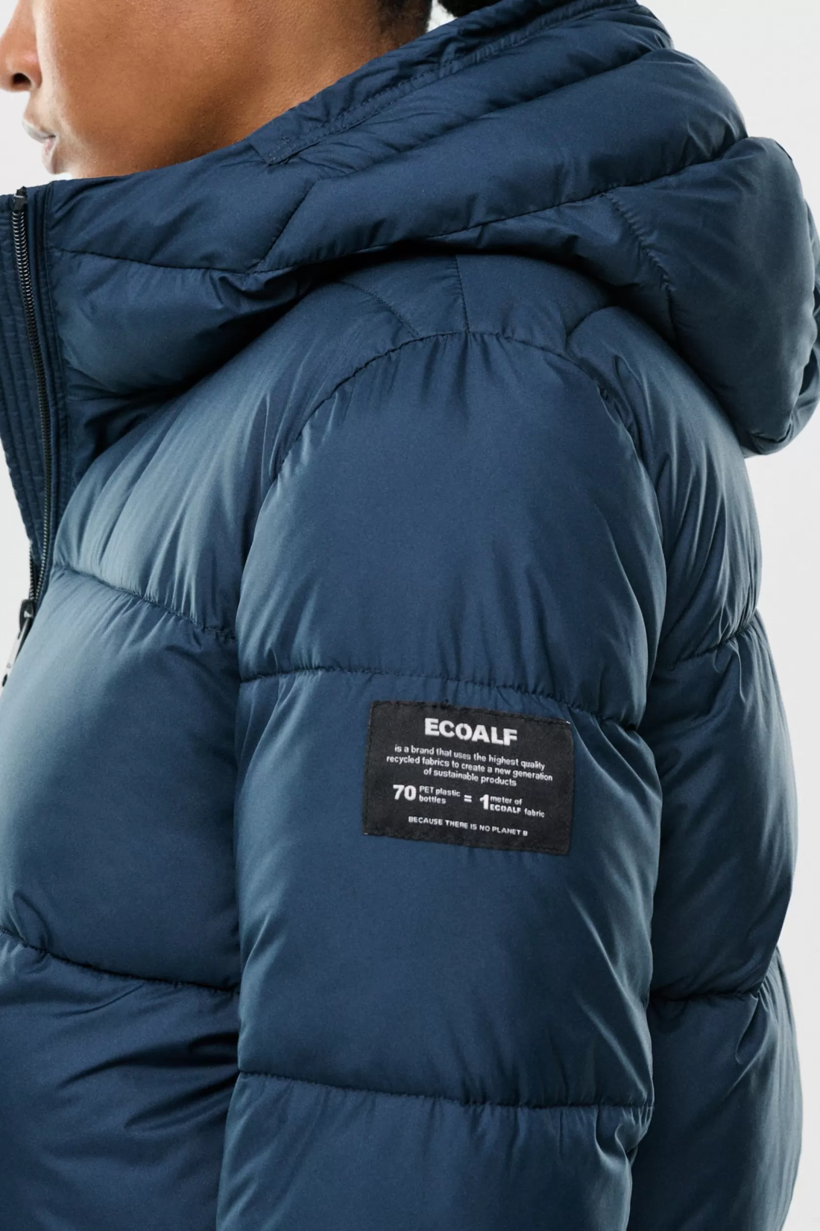 Abrigos y Chaquetas*Ecoalf ABRIGO MARANGU AZUL Deepnavy