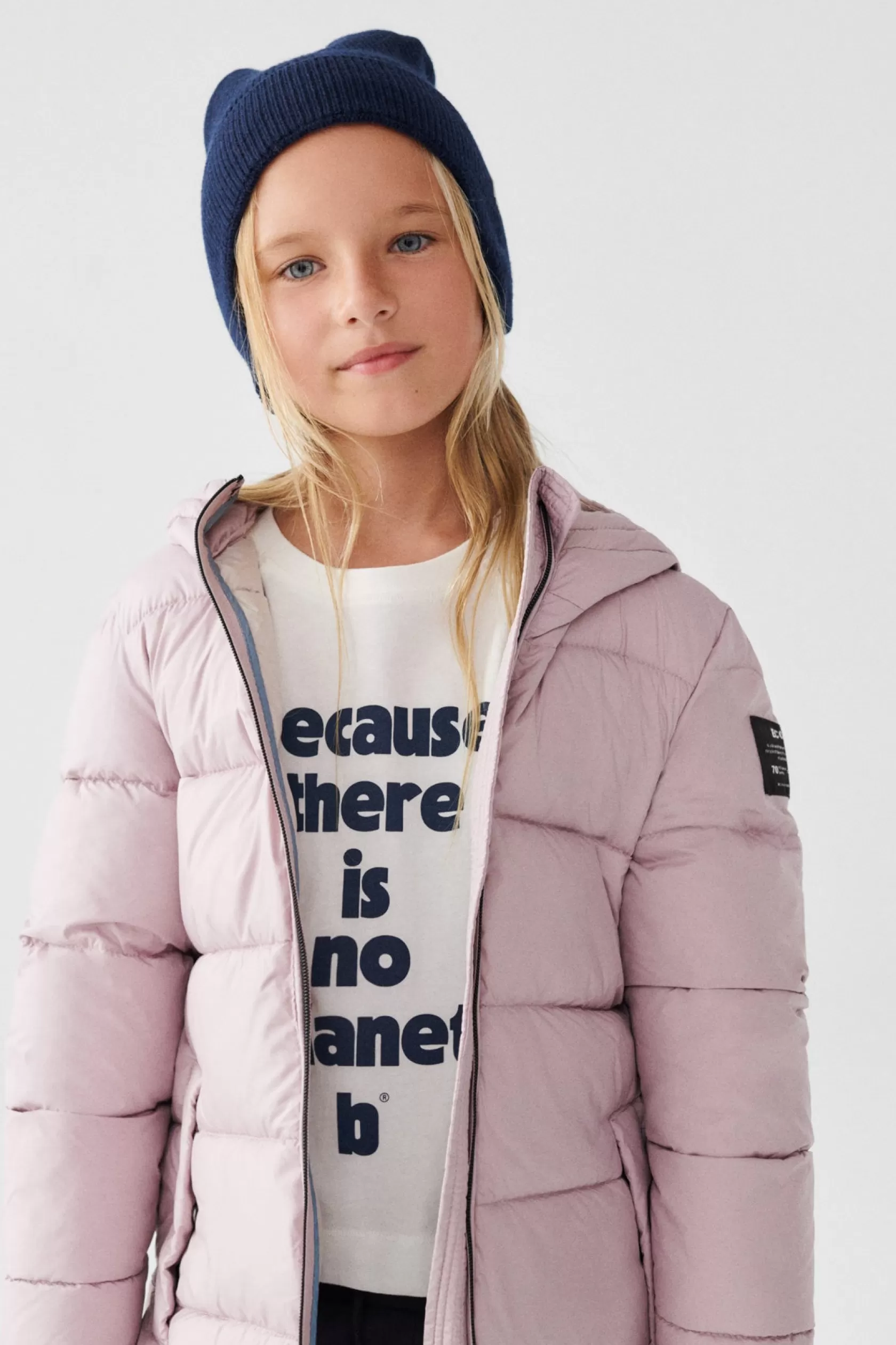 Abrigos y Chaquetas*Ecoalf ABRIGO MARANGU MALVA Light Mauve