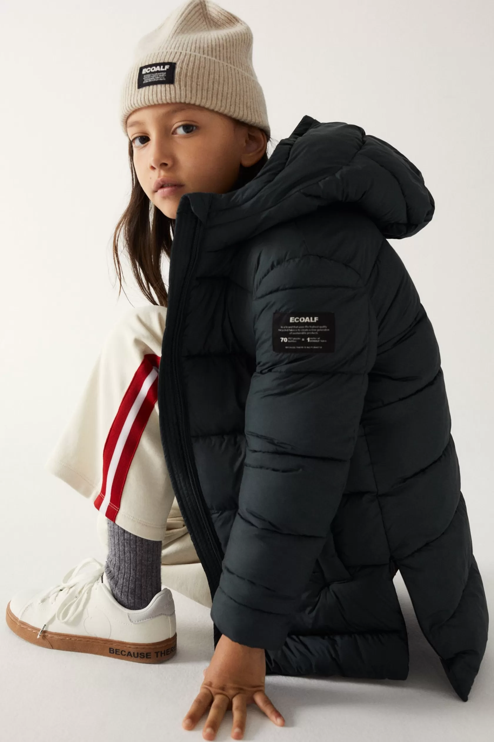 Abrigos y Chaquetas*Ecoalf ABRIGO MARANGU VERDE charcoal