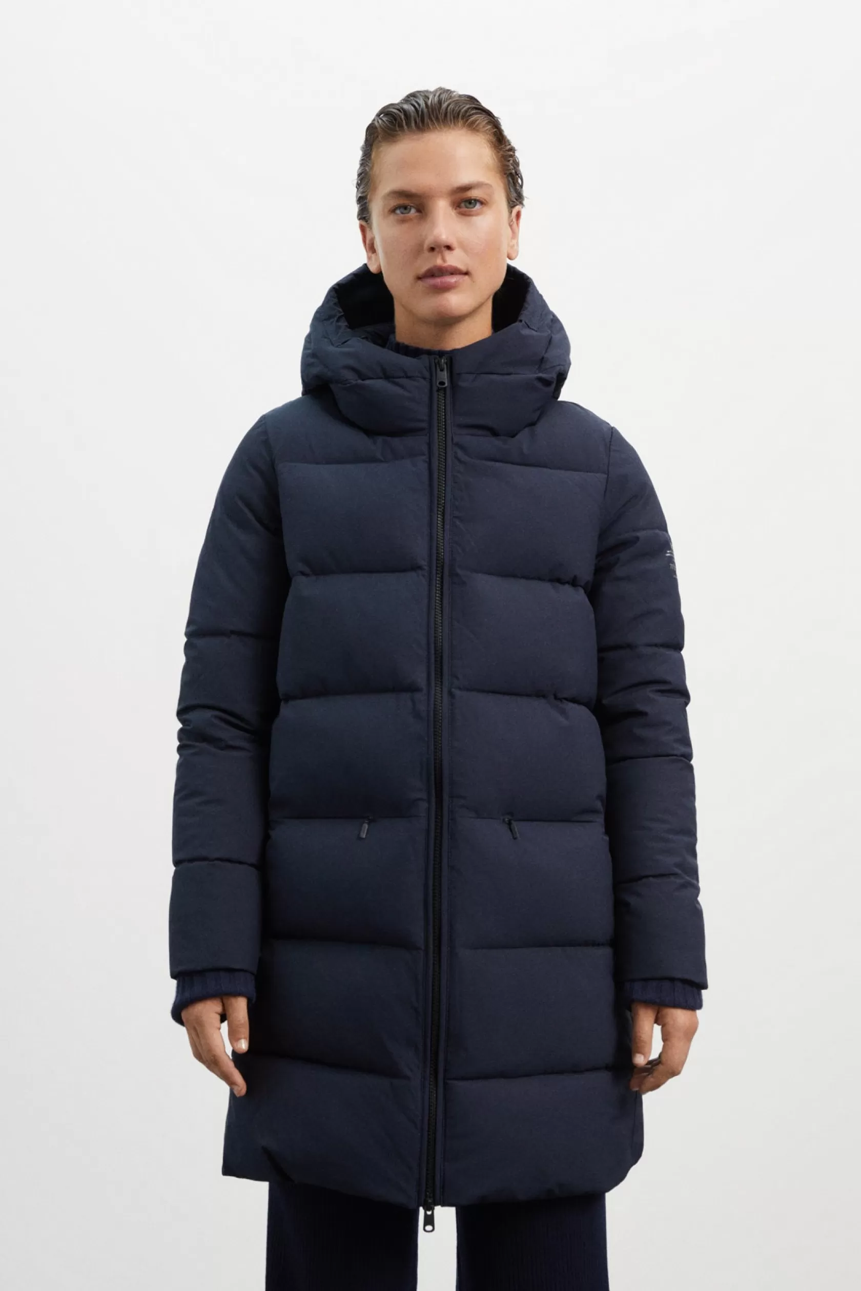 Abrigos y Chaquetas*Ecoalf ABRIGO SALIN AZUL MARINO Deepnavy