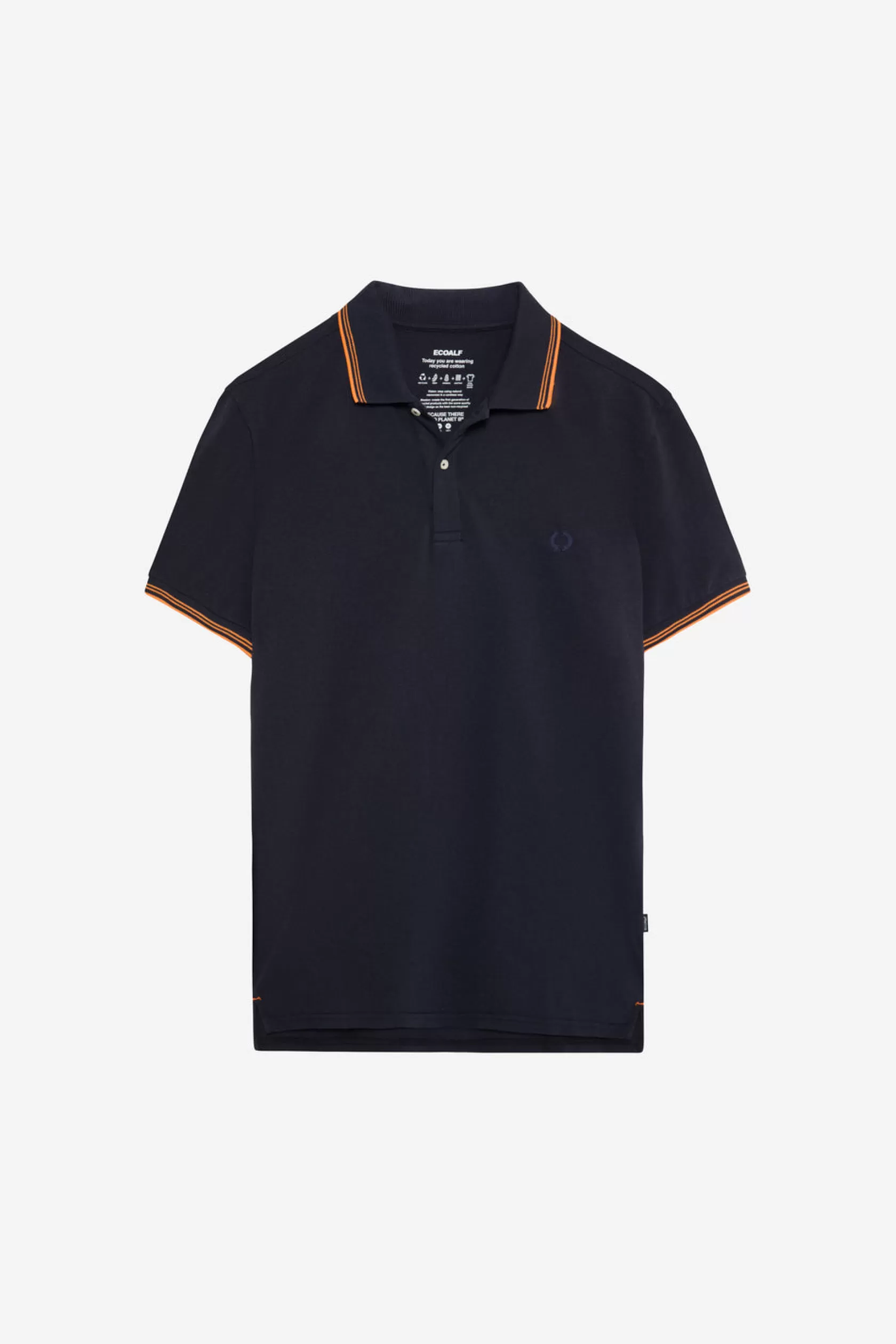 Polos*Ecoalf ALEX PIQUE POLO SHIRT DEEP NAVY Deepnavy