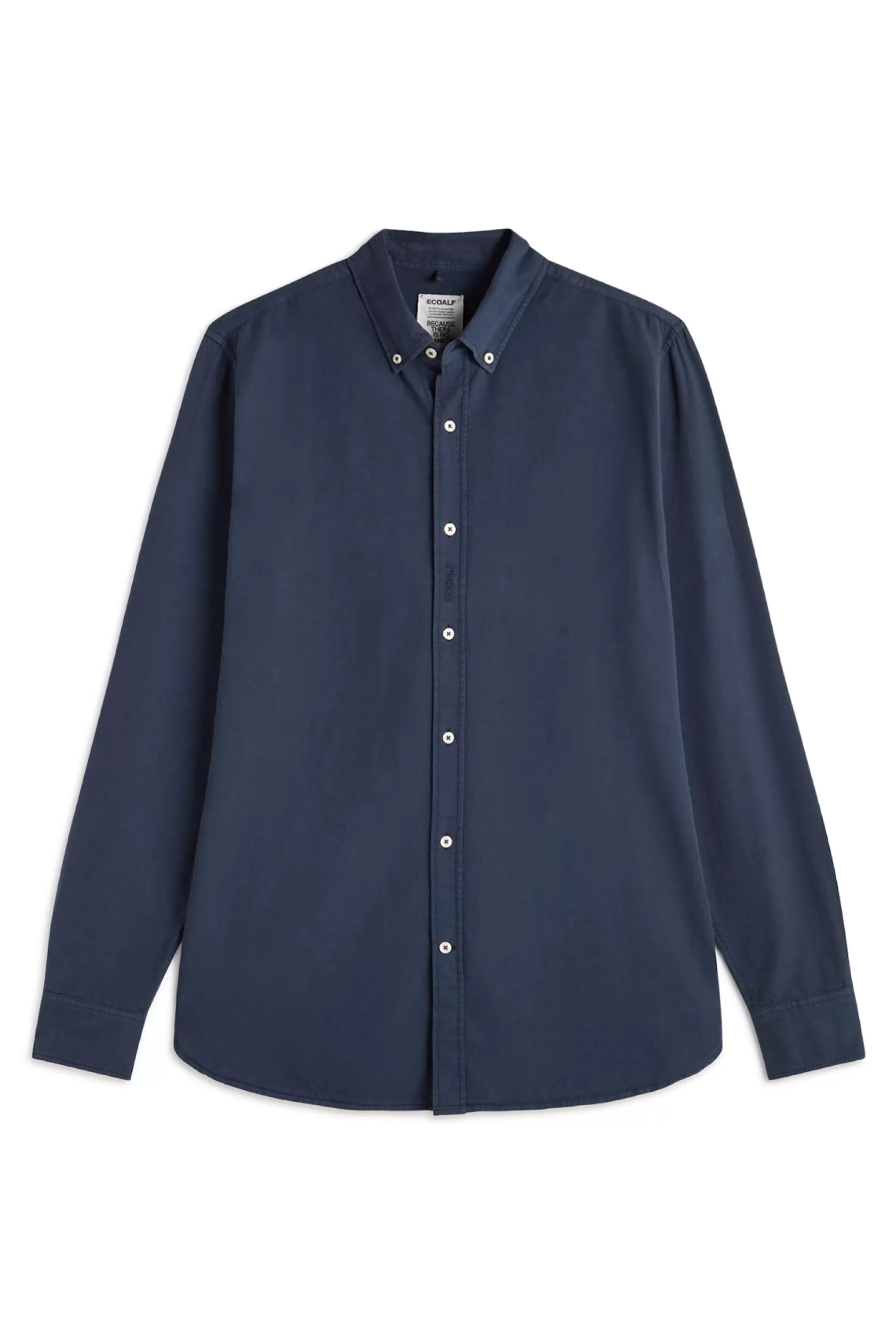 Camisas*Ecoalf CAMISA ANTEJO AZUL MARINO Deepnavy