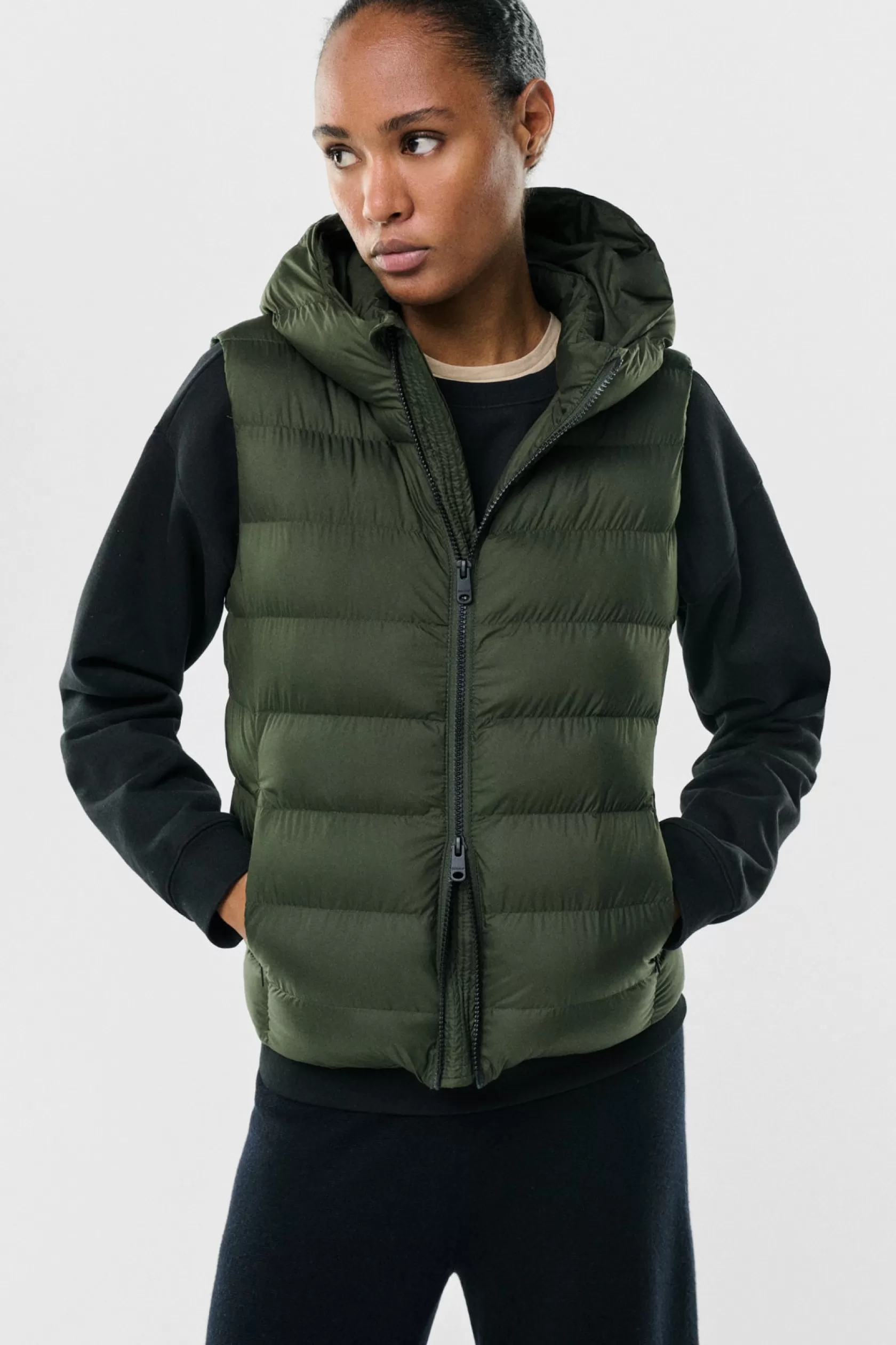 Chalecos | Abrigos y Chaquetas*Ecoalf CHALECO MOUNT VERDE Forest Night