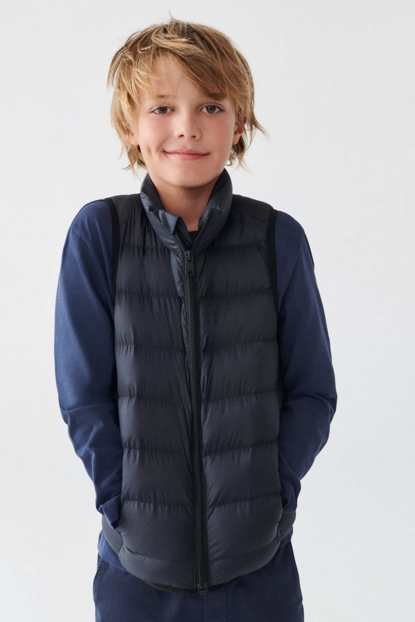 Chalecos*Ecoalf CHALECO NEWKIKO AZUL MARINO Deepnavy