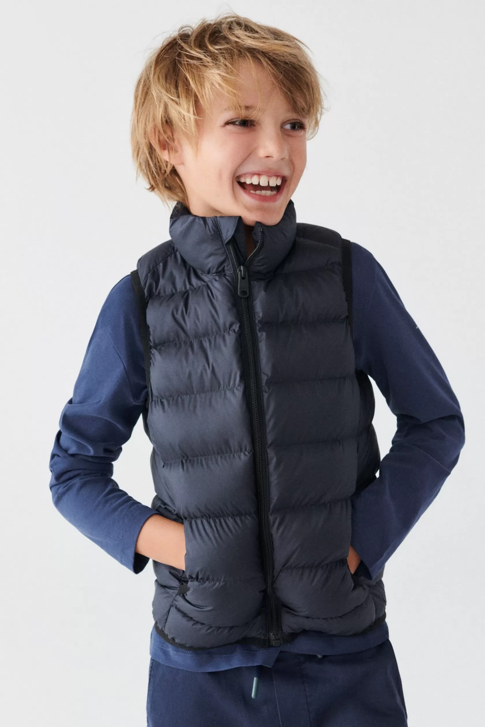 Chalecos*Ecoalf CHALECO NEWKIKO AZUL MARINO Deepnavy