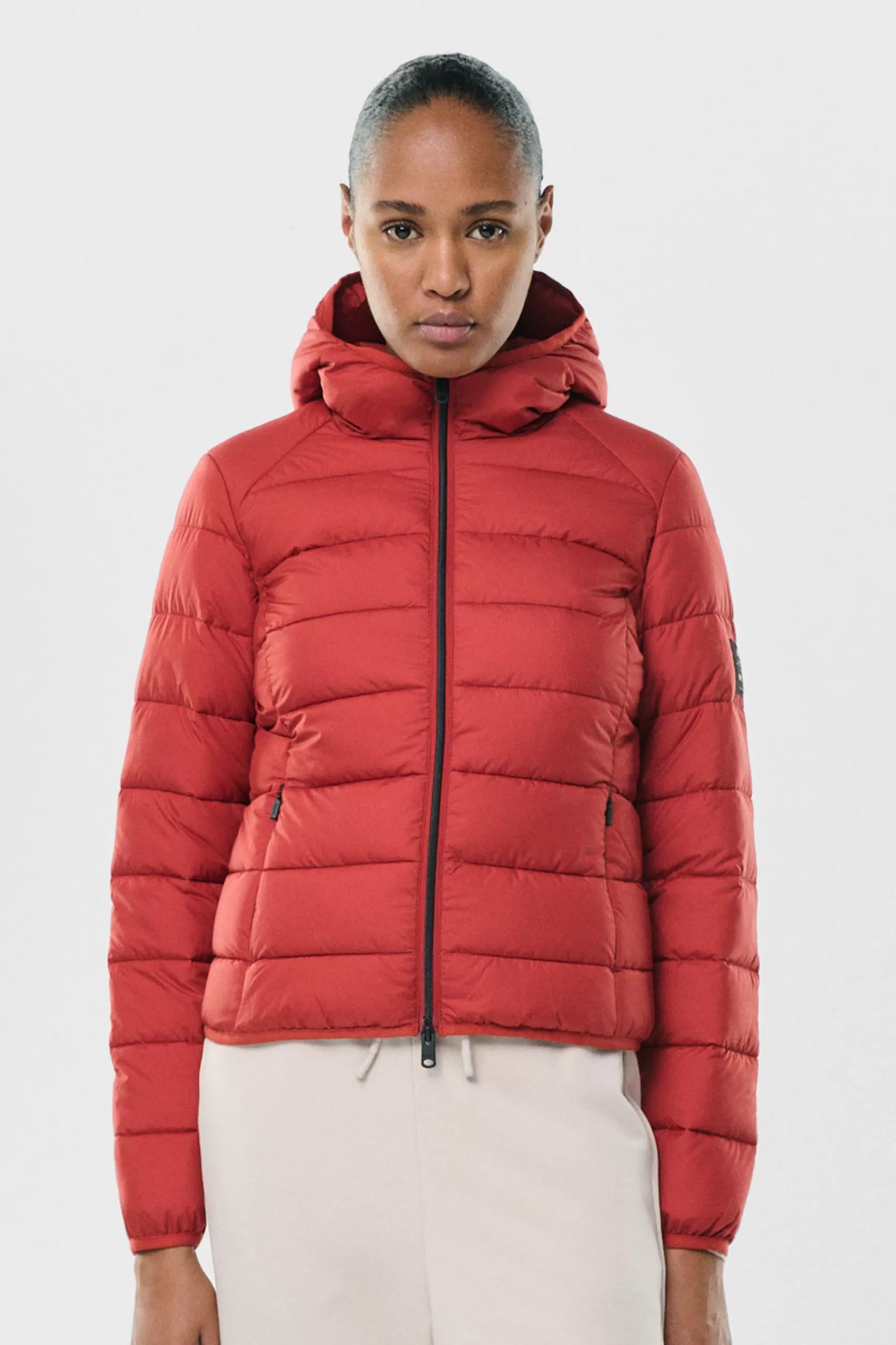 Abrigos y Chaquetas*Ecoalf CHAQUETA ASP ROJA Burned Red