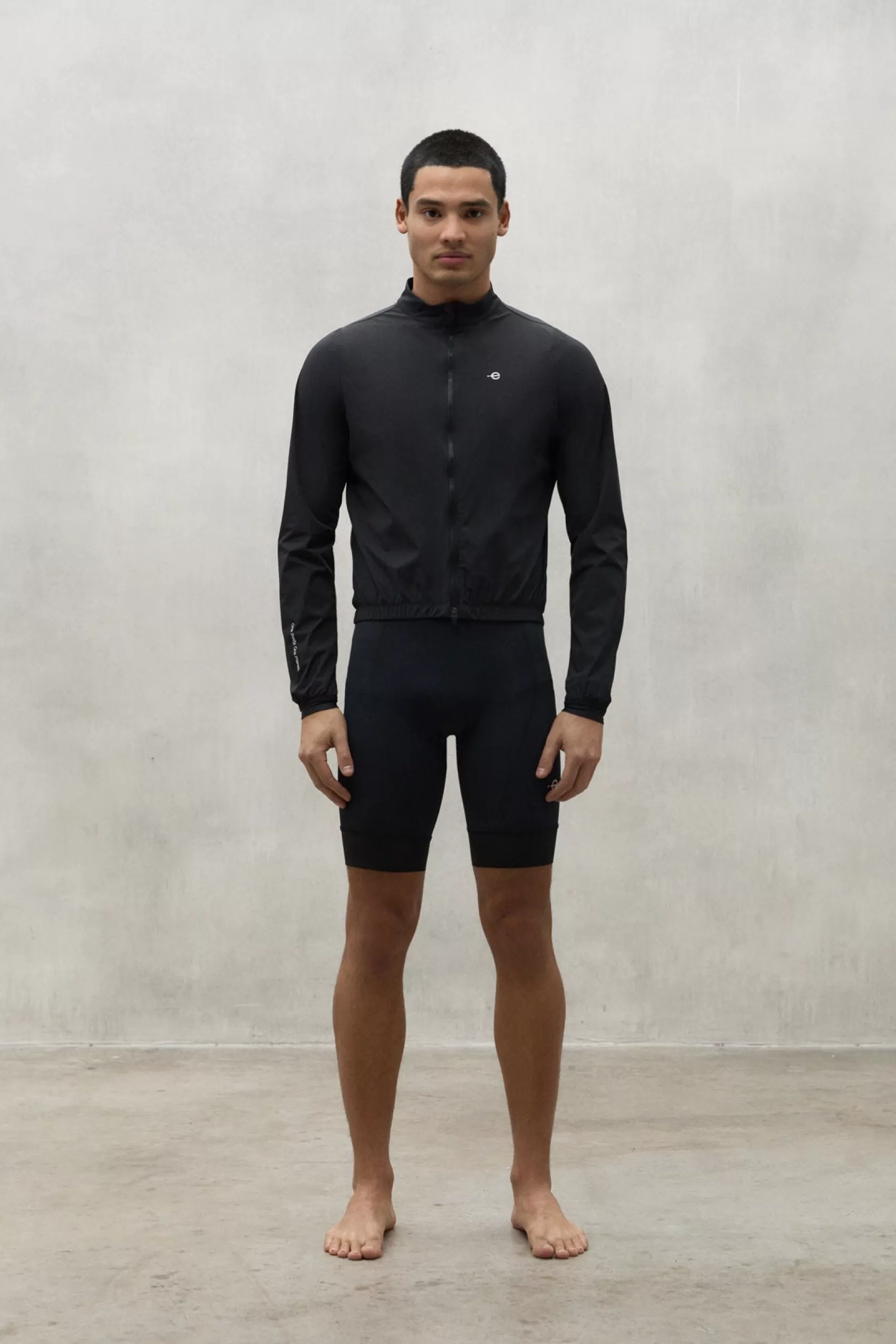 Cycling*Ecoalf CHAQUETA BOULDERS NEGRA black