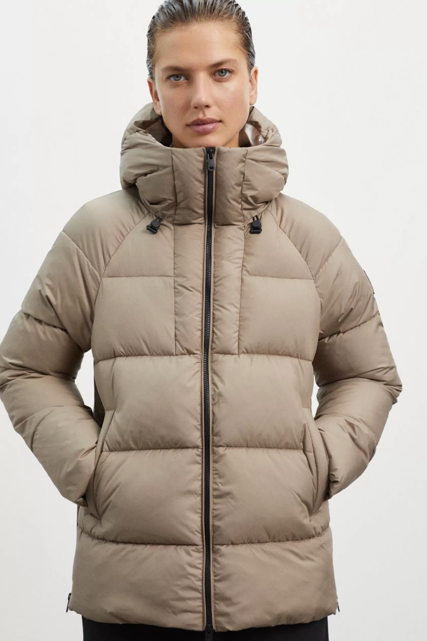 Abrigos y Chaquetas*Ecoalf CHAQUETA FUJI MARRÓN washed stone melange