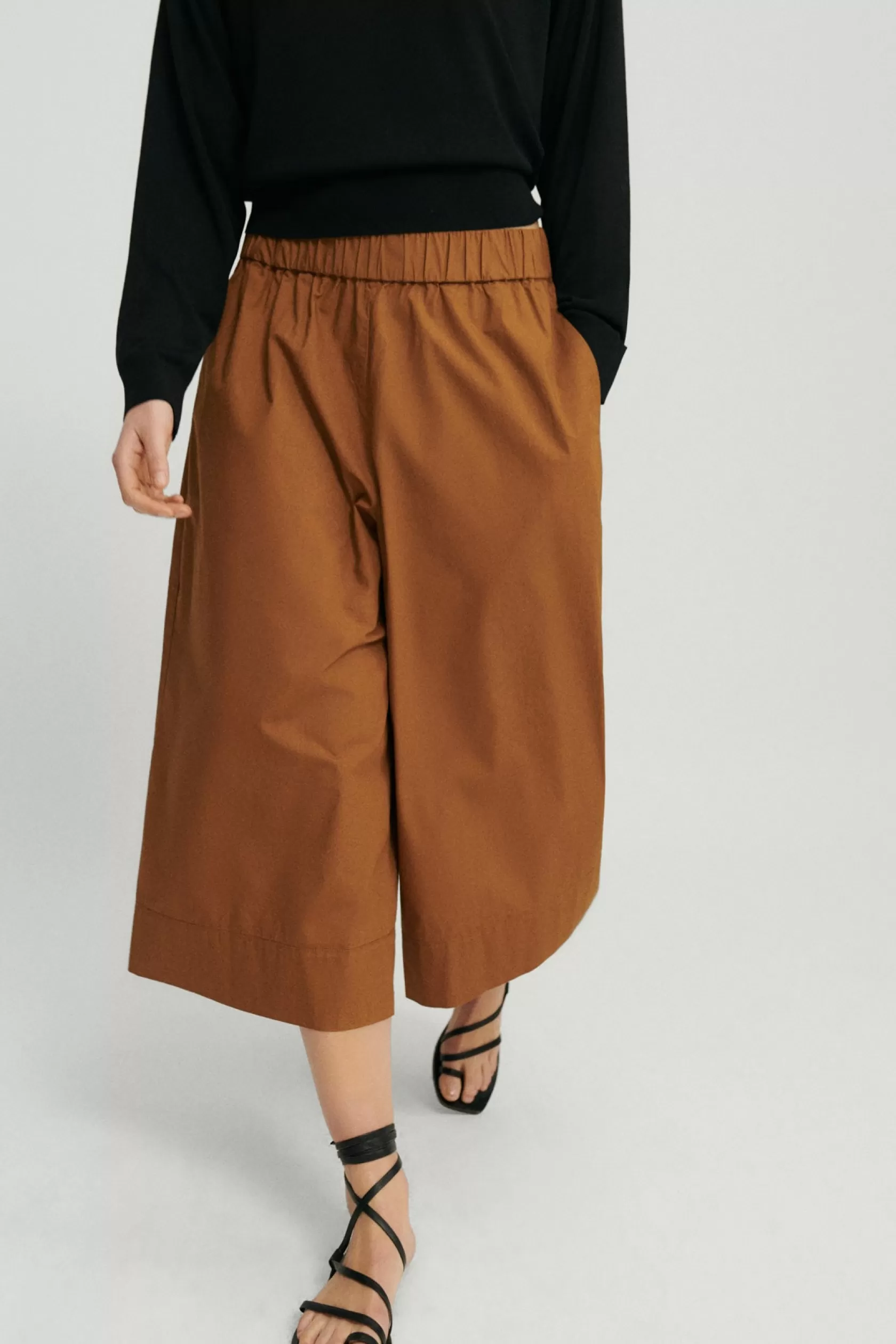 Pantalones*Ecoalf CLAVEL TROUSERS BROWN Caramel