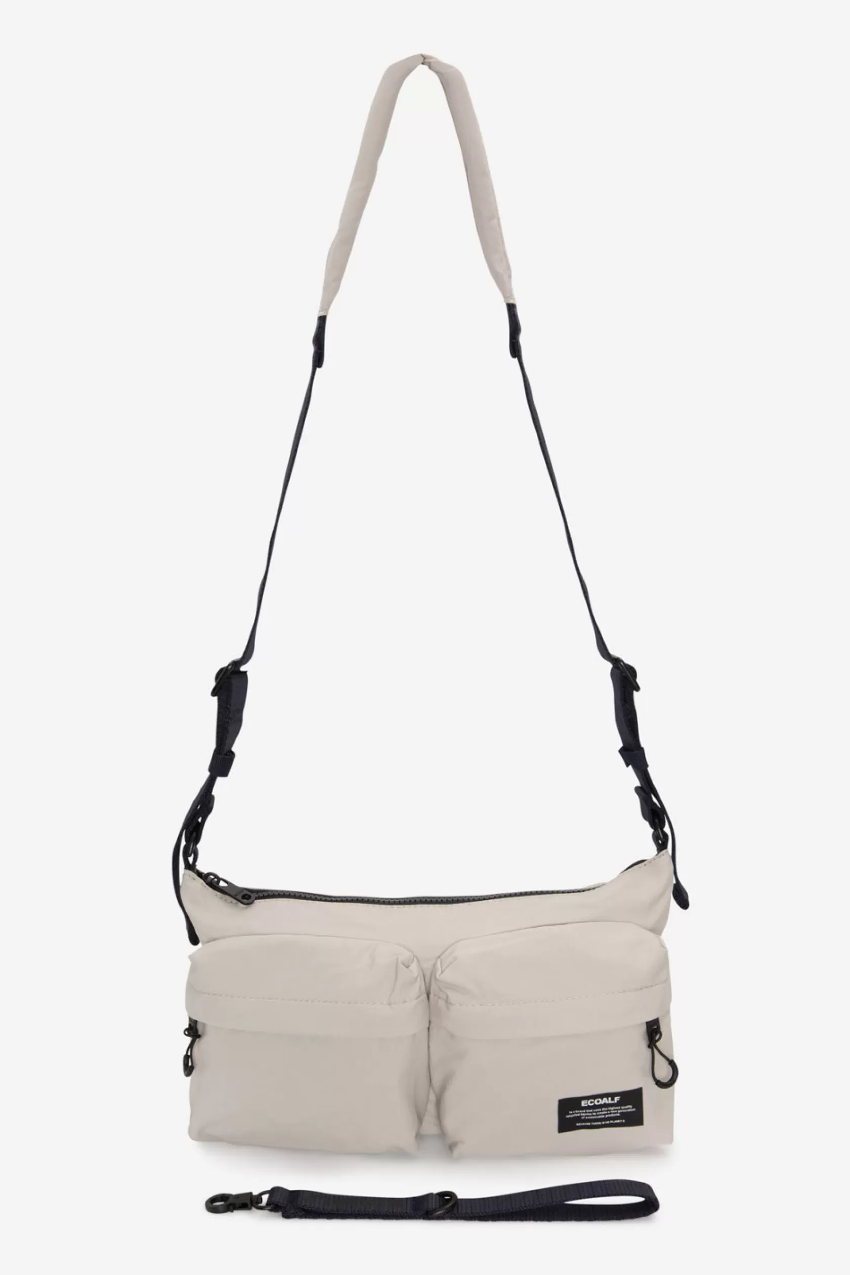 Bolsos*Ecoalf DANIELA CROSS-BODY BAG WHITE Linen