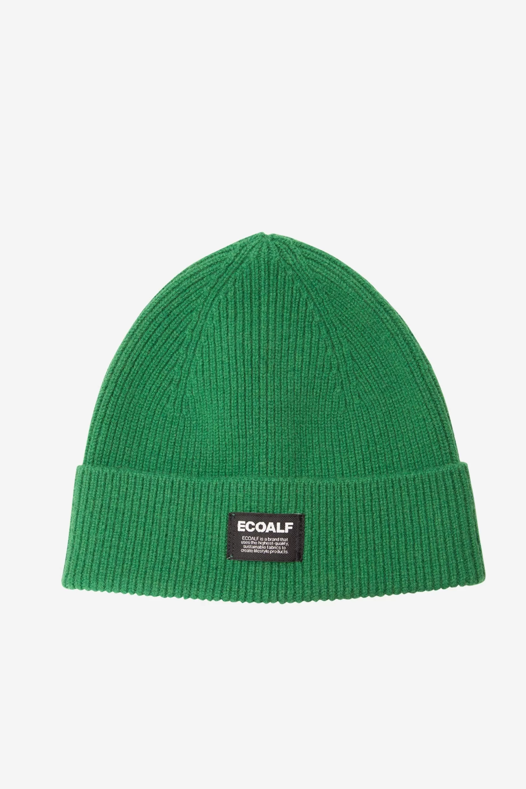 Gorros y bufandas | Gorros y bufandas*Ecoalf GORRO WOOL VERDE grass green