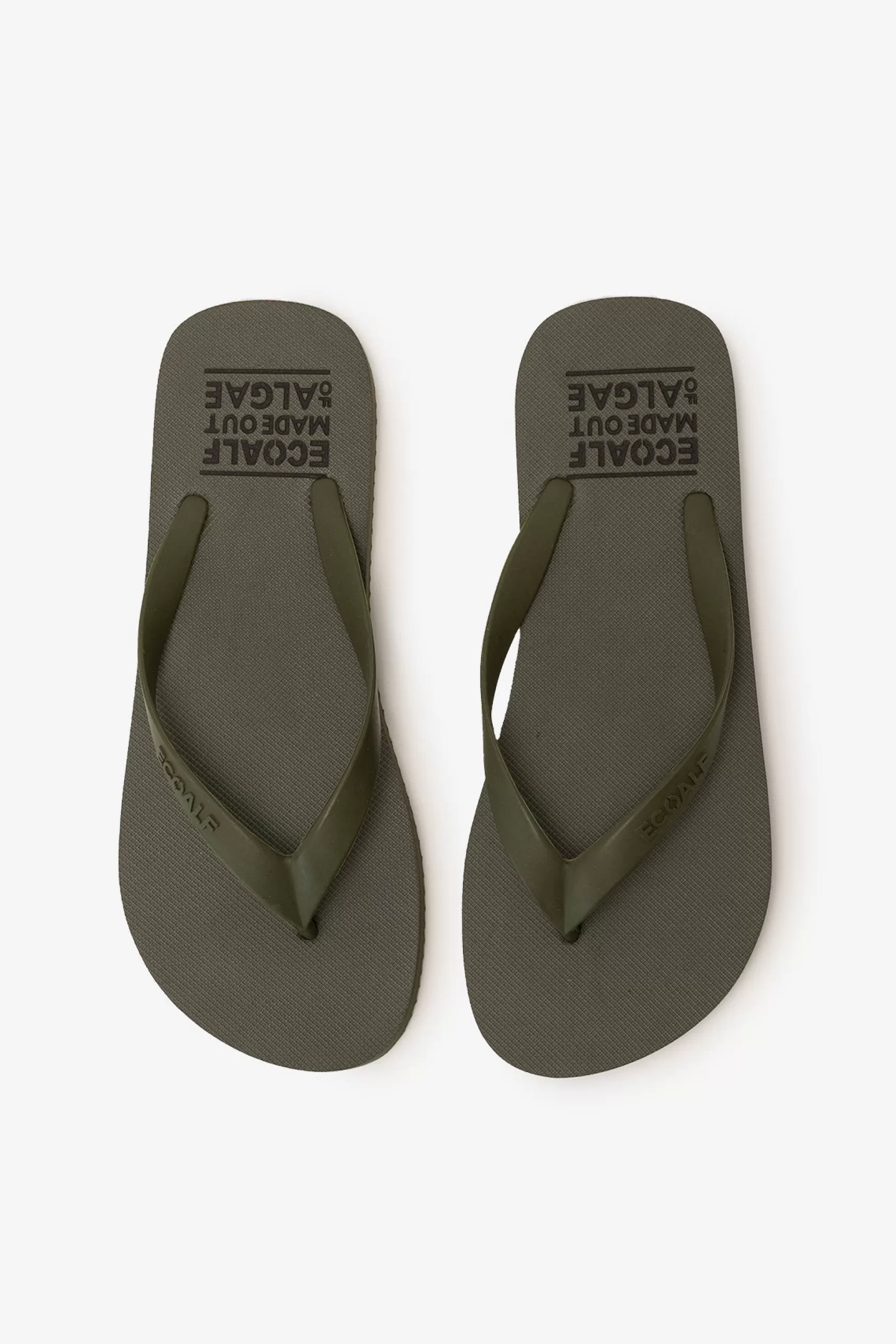 CALZADO*Ecoalf GREEN ALGAE FLIP FLOPS khaki