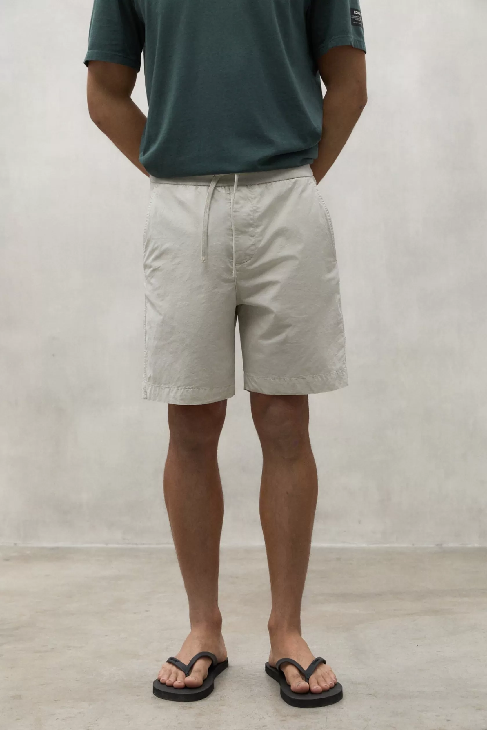 Pantalones*Ecoalf GREY ISNA SHORTS ice