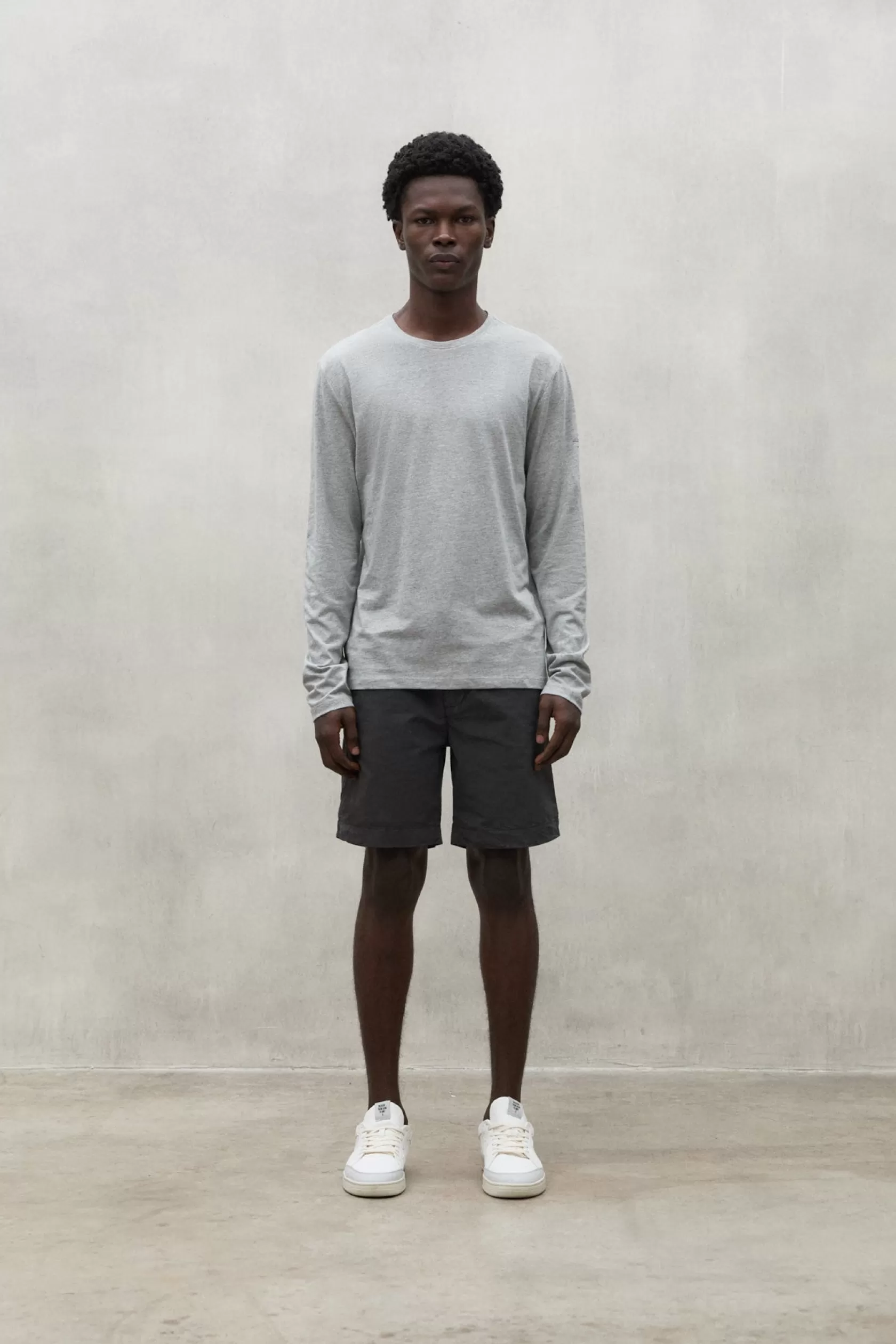 Camisetas*Ecoalf GREY NOW T-SHIRT greymelange