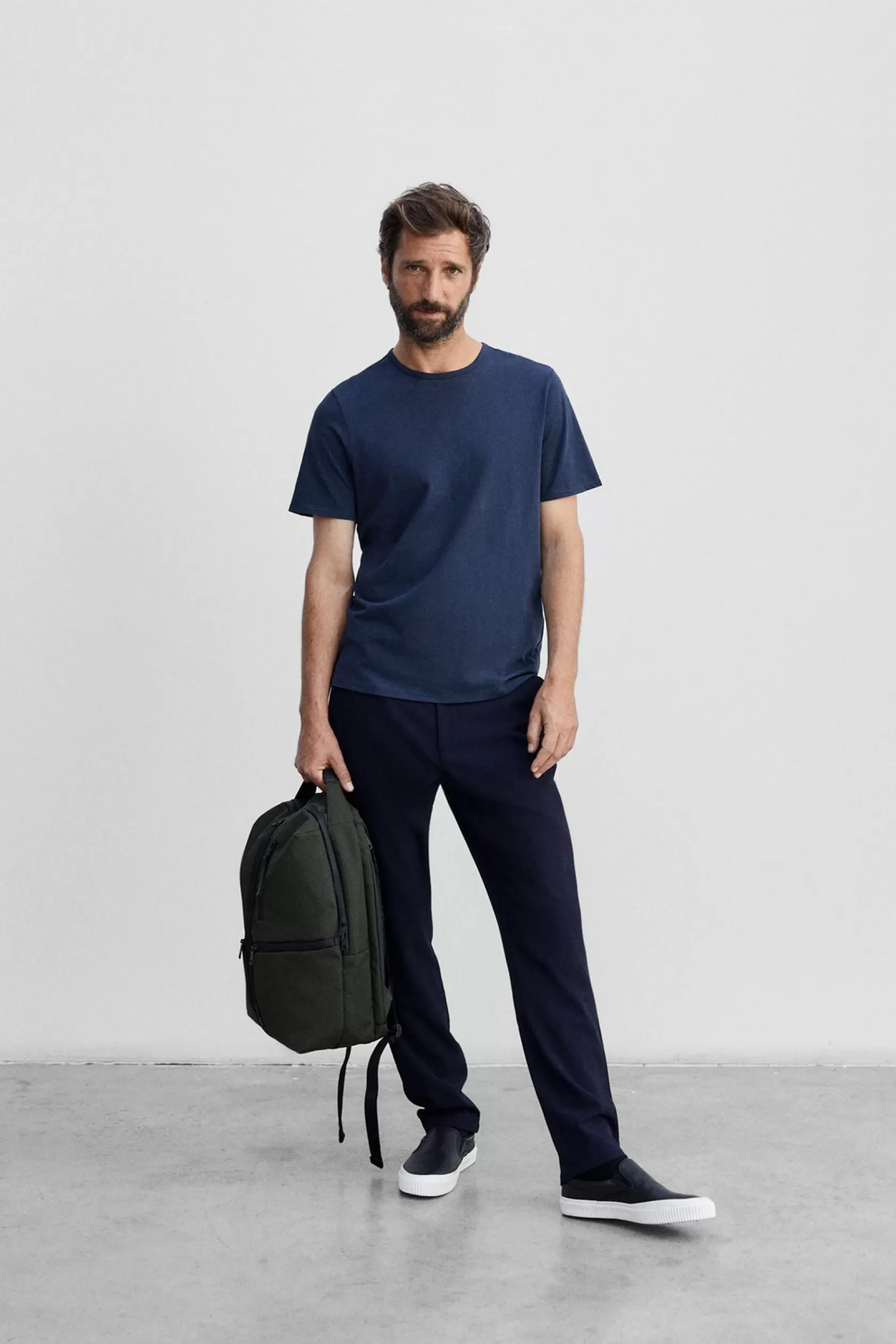 Camisetas*Ecoalf HUMBER T-SHIRT DEEP Navy
