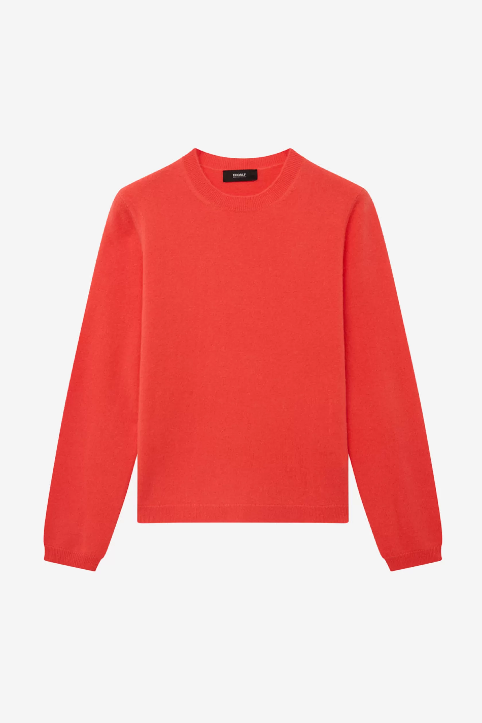 Cashmere | Punto y Jerséis*Ecoalf JERSEY DE CASHMERE FITZROY NARANJA brightorange