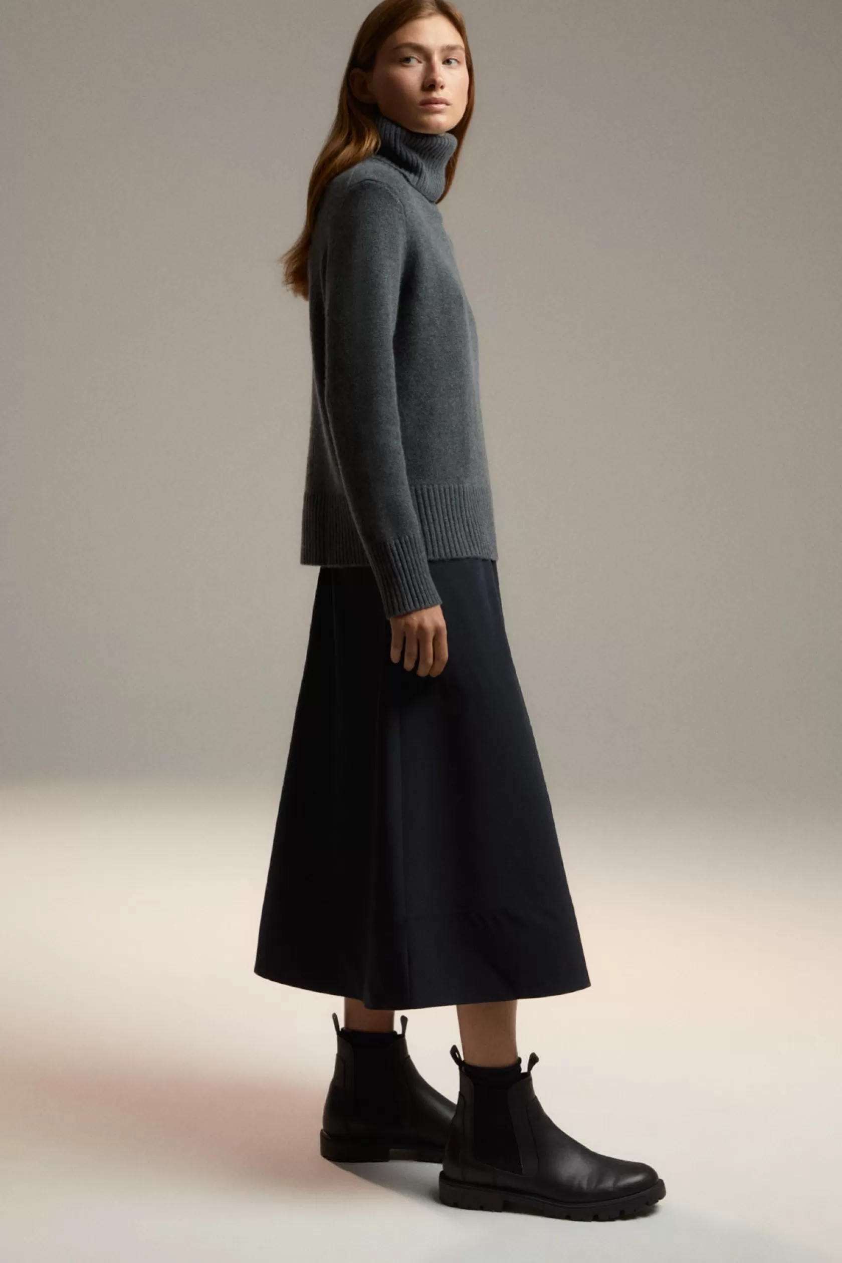 Punto y jerséis | Punto y Jerséis*Ecoalf JERSEY DE PUNTO AVEN CAVIAR darkgrey