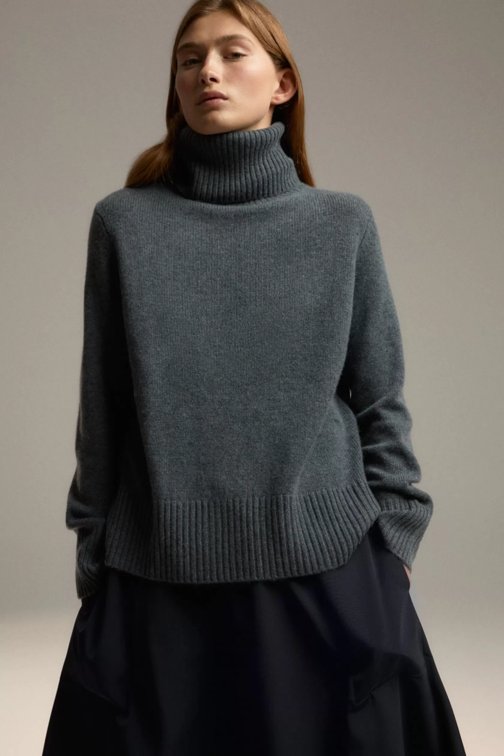 Punto y jerséis | Punto y Jerséis*Ecoalf JERSEY DE PUNTO AVEN CAVIAR darkgrey