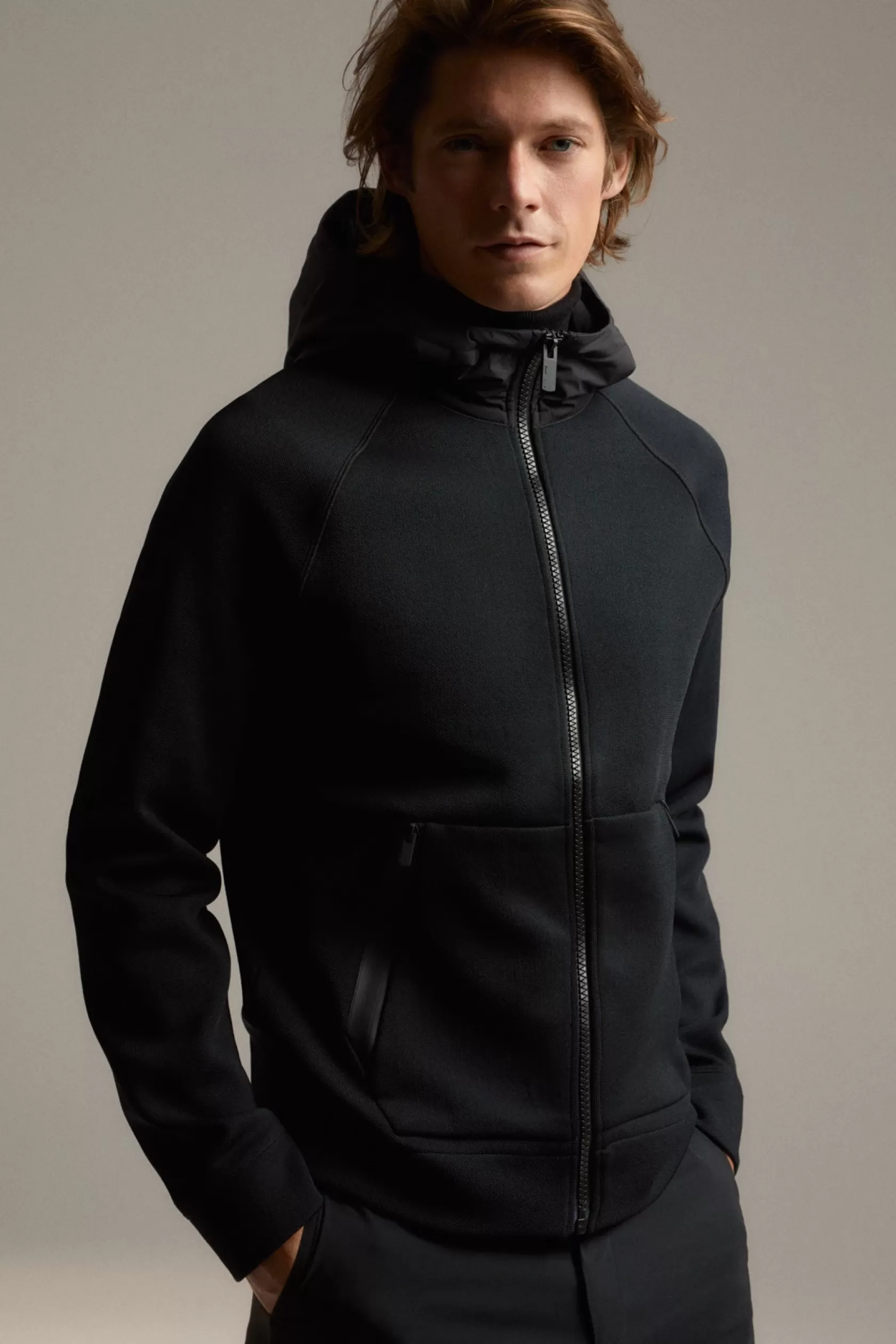 Punto y jerséis | Punto y Jerséis*Ecoalf JERSEY DE PUNTO GRIS NEGRO black