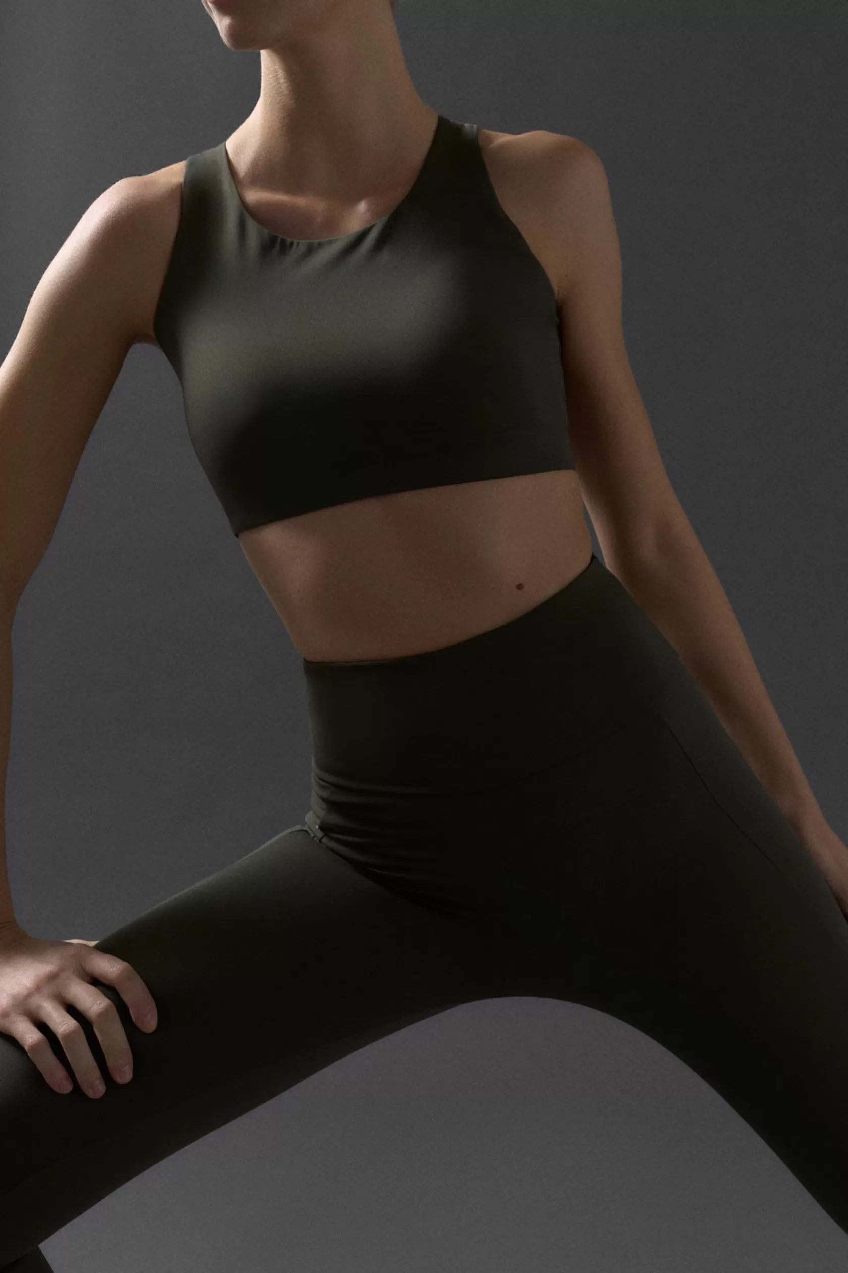 Yoga & pilates*Ecoalf LEGGINGS DIDASA VERDES khaki