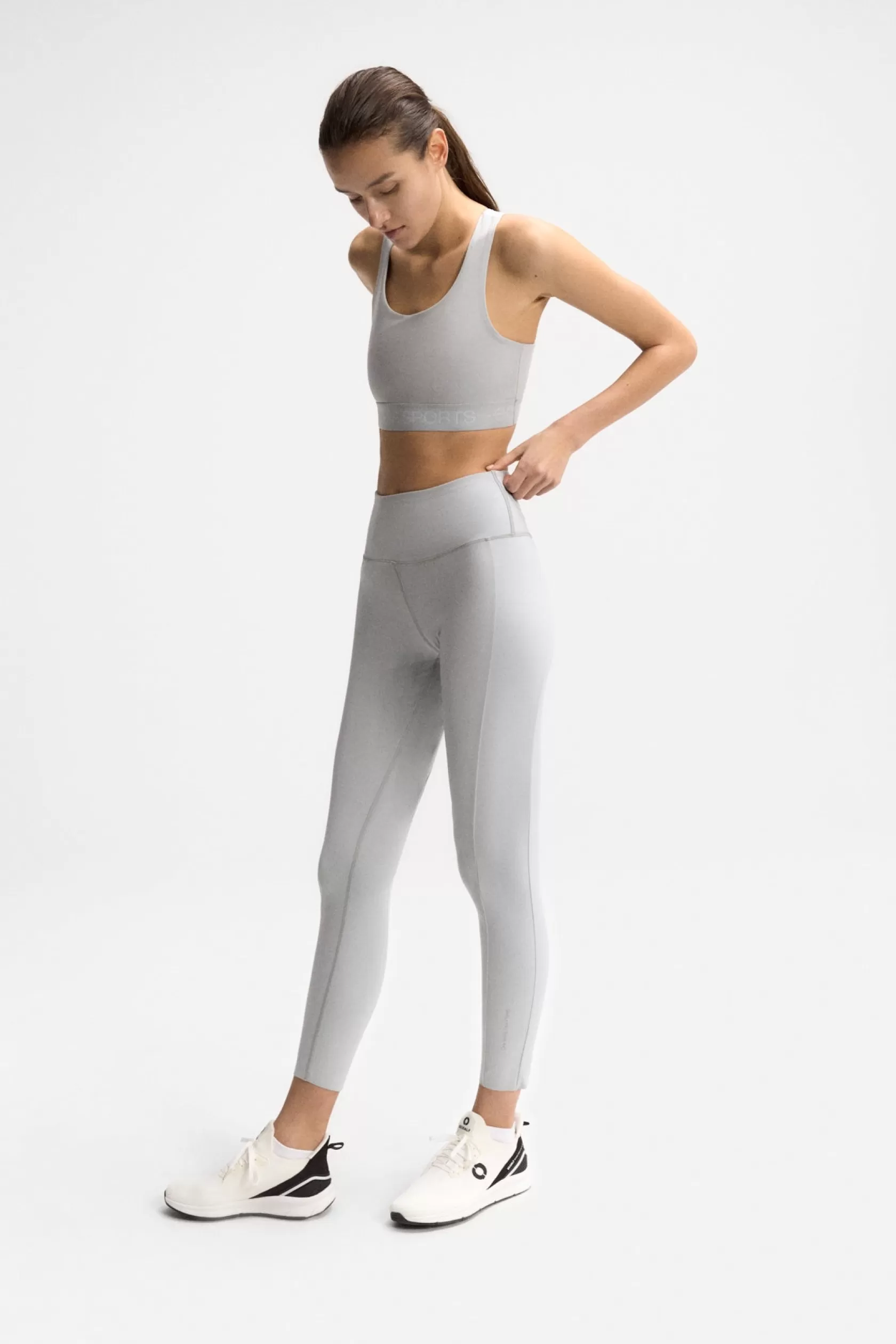 Running*Ecoalf LEGGINGS PERFORMANCE LISBON GRISES lightgrey