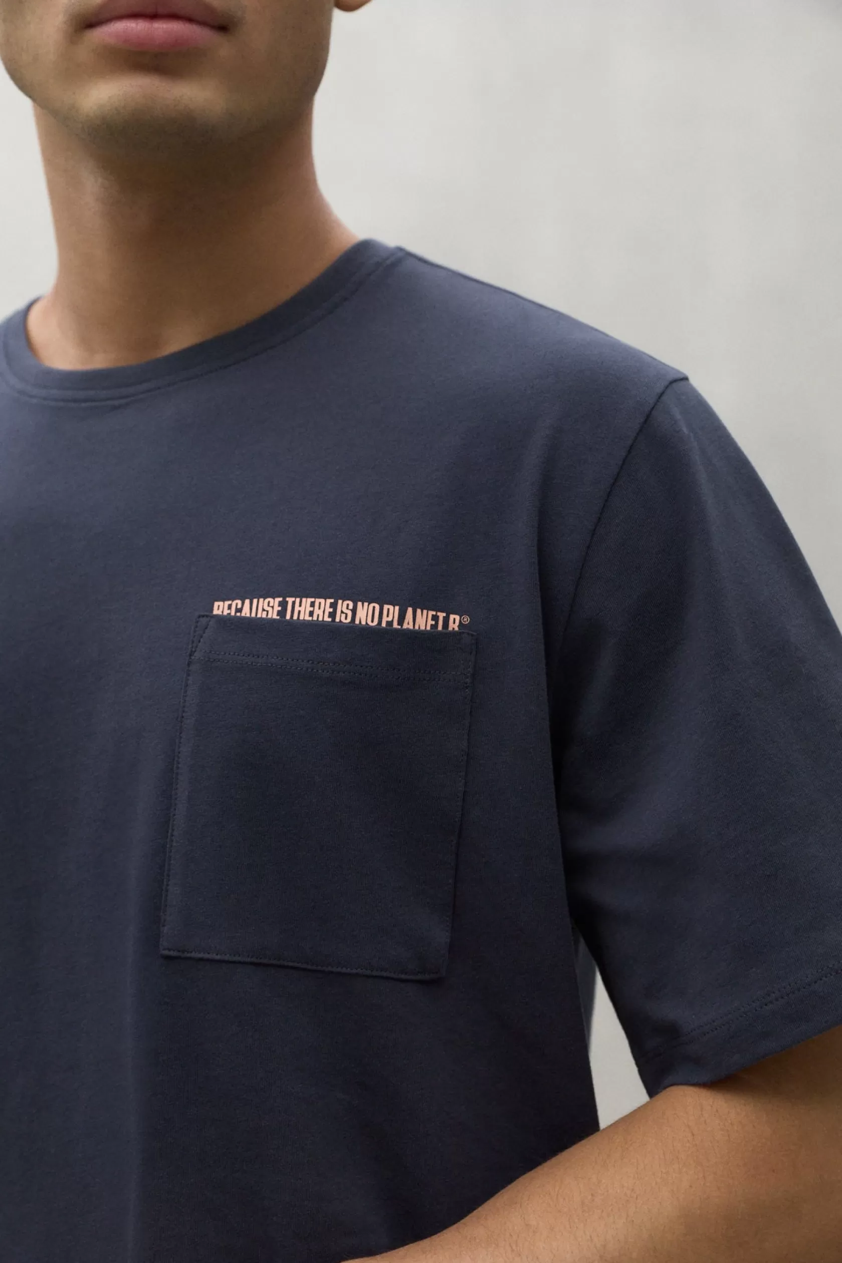 Camisetas*Ecoalf NAVY BLUE DERA T-SHIRT deepnavy