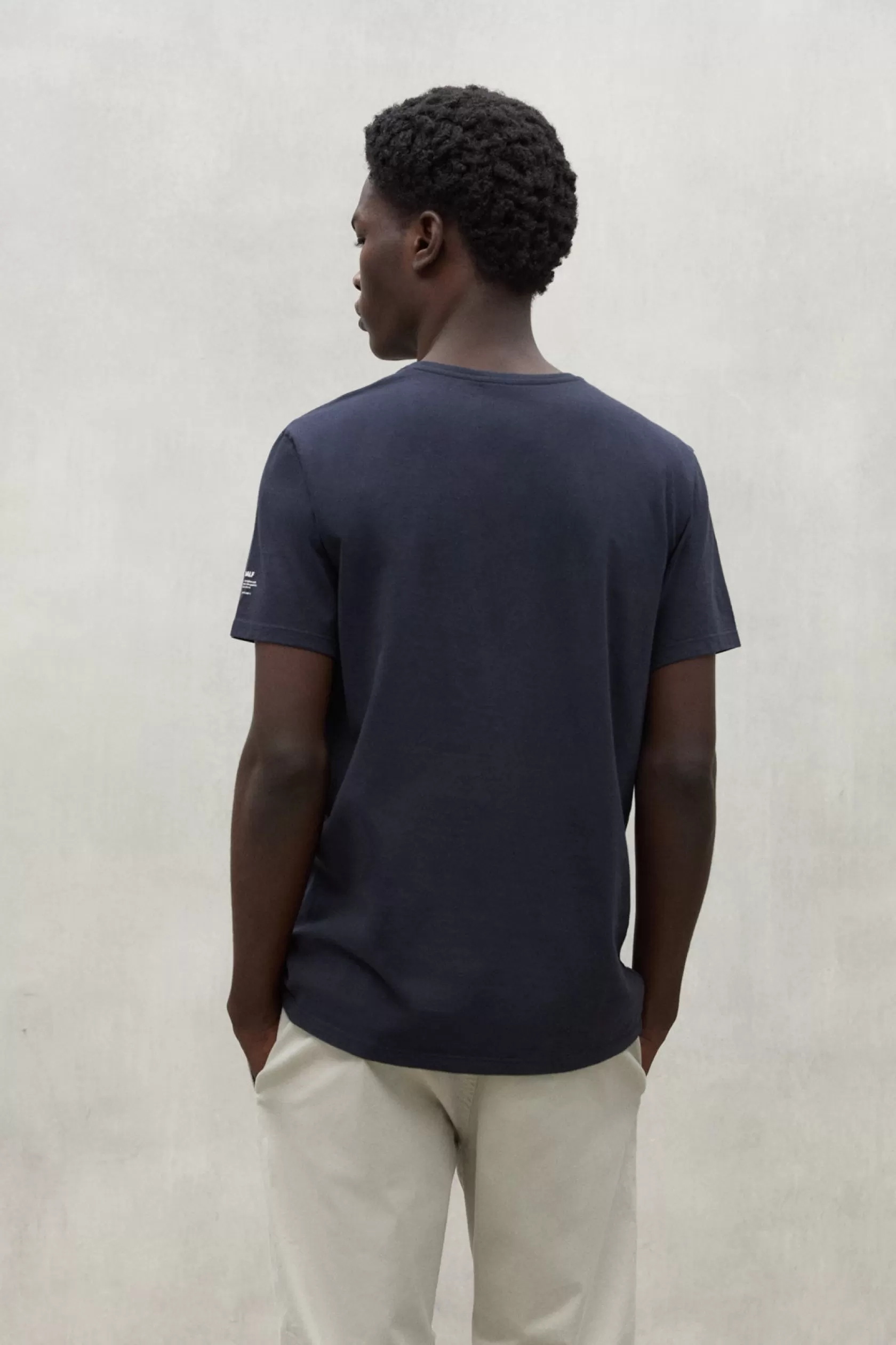 Camisetas*Ecoalf NAVY BLUE MELTI T-SHIRT deepnavy
