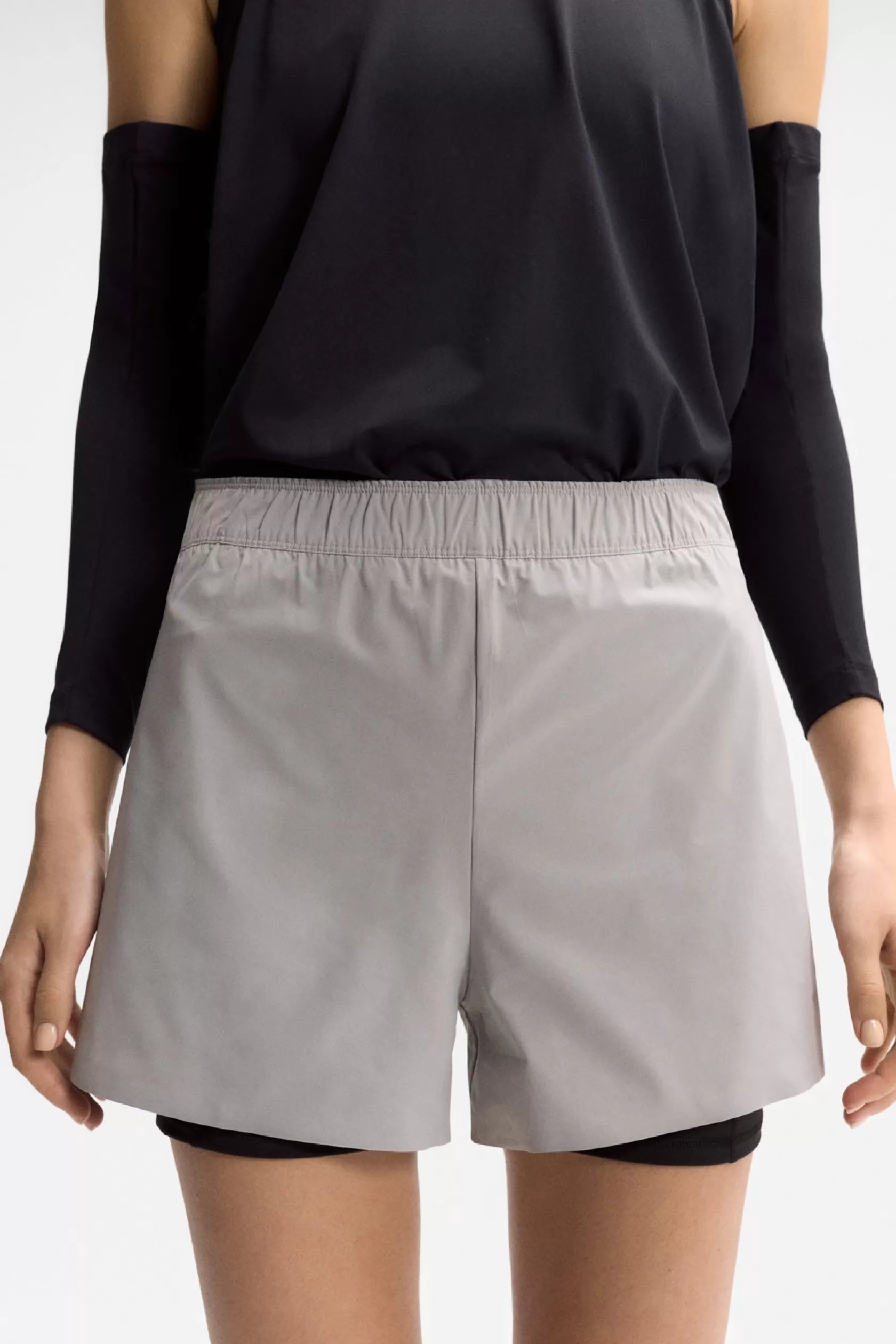 Running*Ecoalf PANTALÓN CORTO NEW YORK GRIS stone