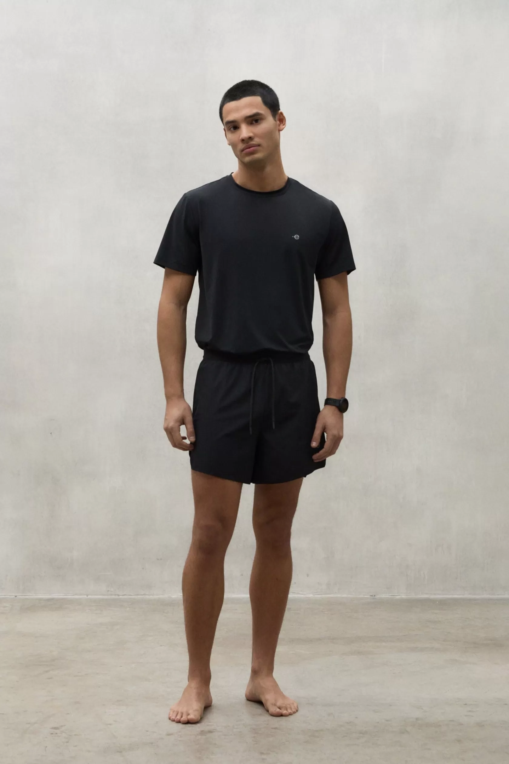 Running*Ecoalf PANTALONES CORTOS BARCELONA NEGROS black