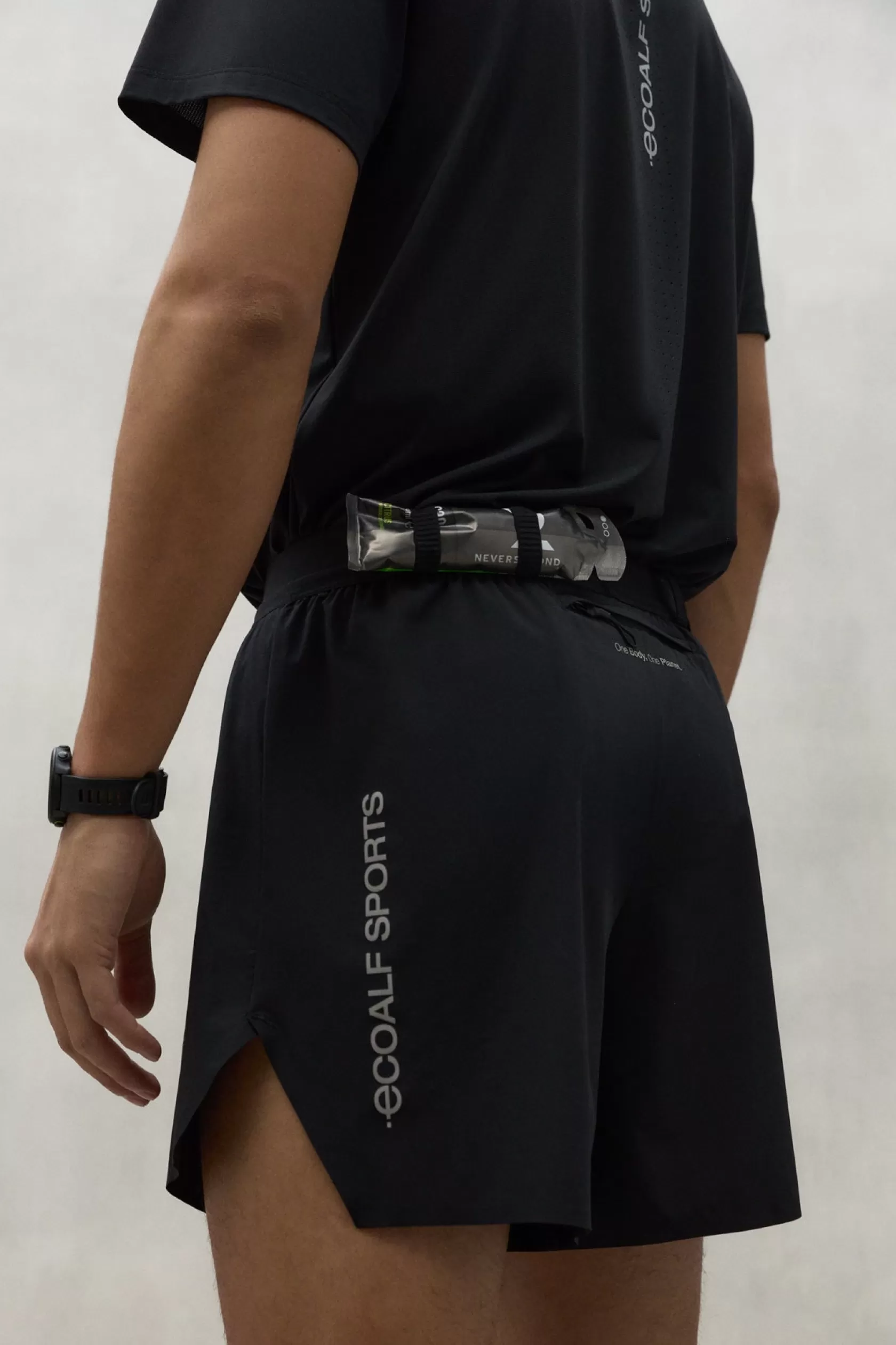 Running*Ecoalf PANTALONES CORTOS BARCELONA NEGROS black