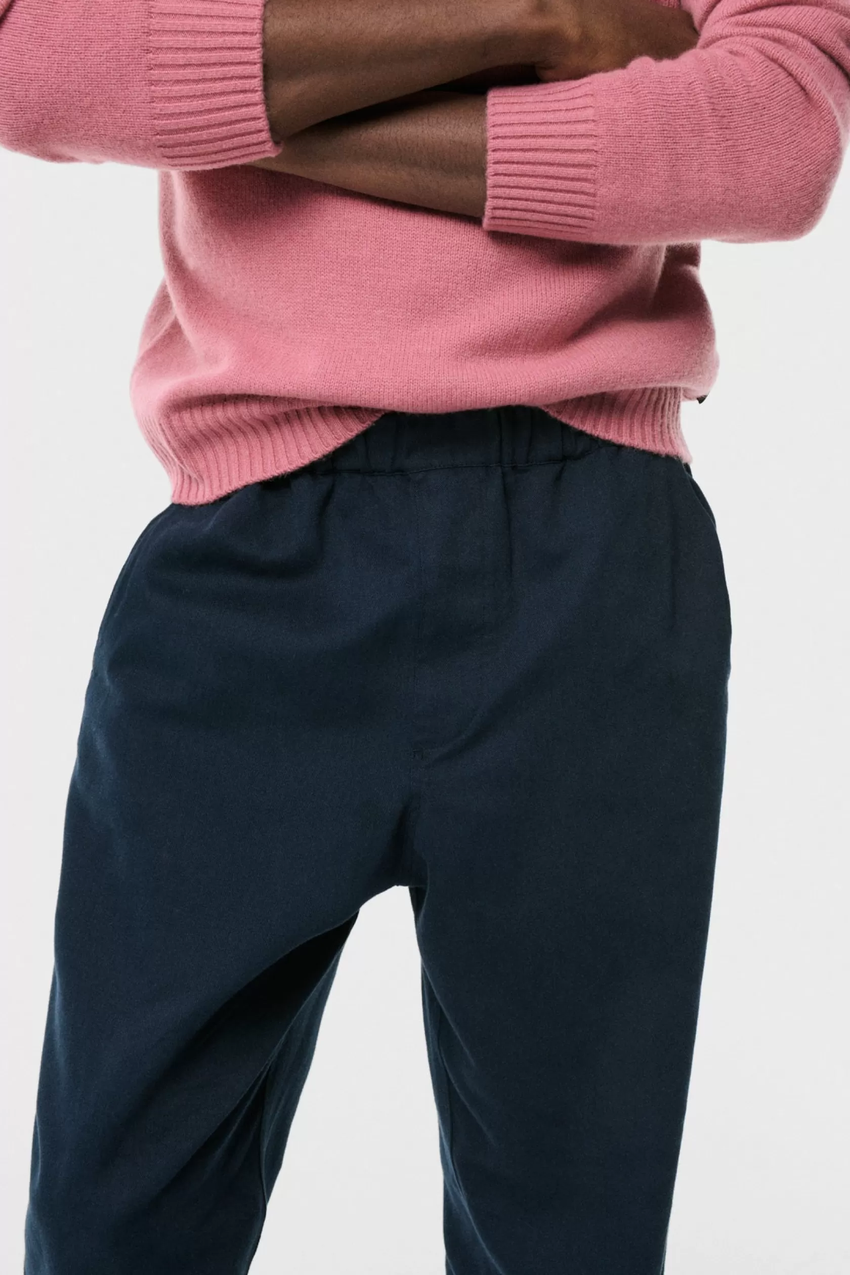 Pantalones*Ecoalf PANTALONES GINA AZUL MARINO Deepnavy