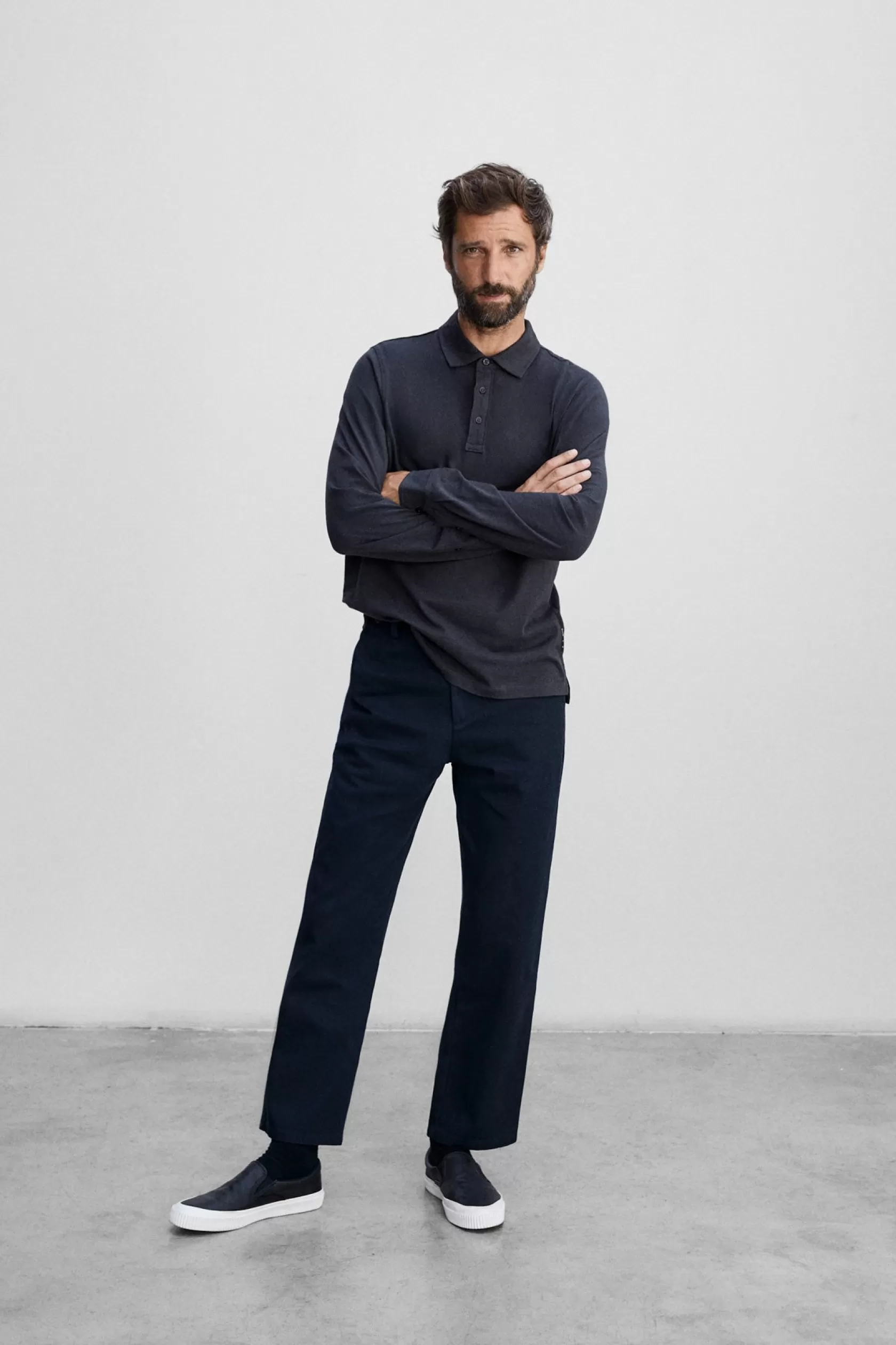 Pantalones | Pantalones*Ecoalf PANTALONES GREK AZUL MARINO Midnightnavy