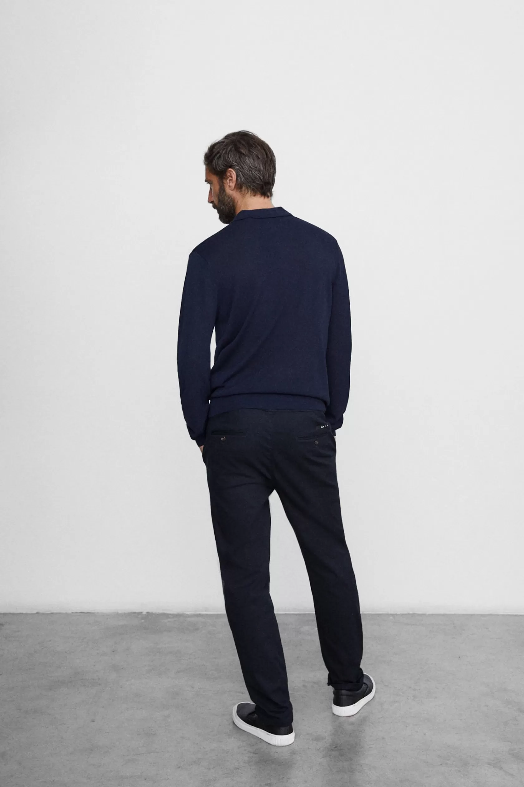 Camisas y polos | Polos*Ecoalf POLO MERION AZUL MARINO Midnightnavy