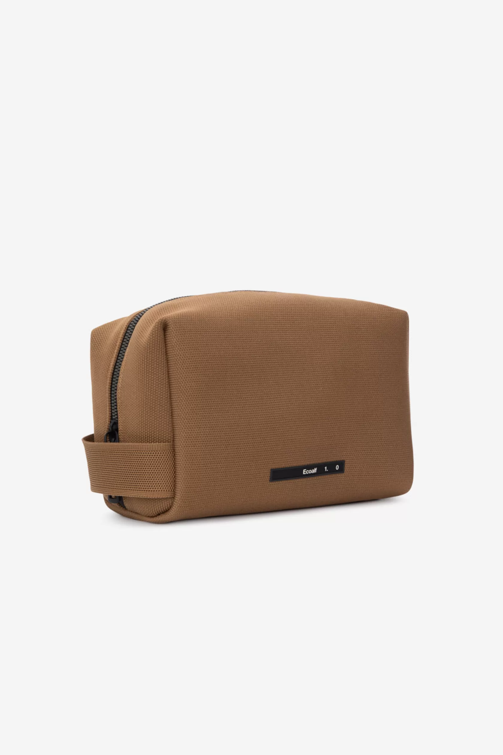 Línea premium 1.0 | Accesorios*Ecoalf SPO MEDIUM-SIZED TOILETRY BAG BROWN Caramel
