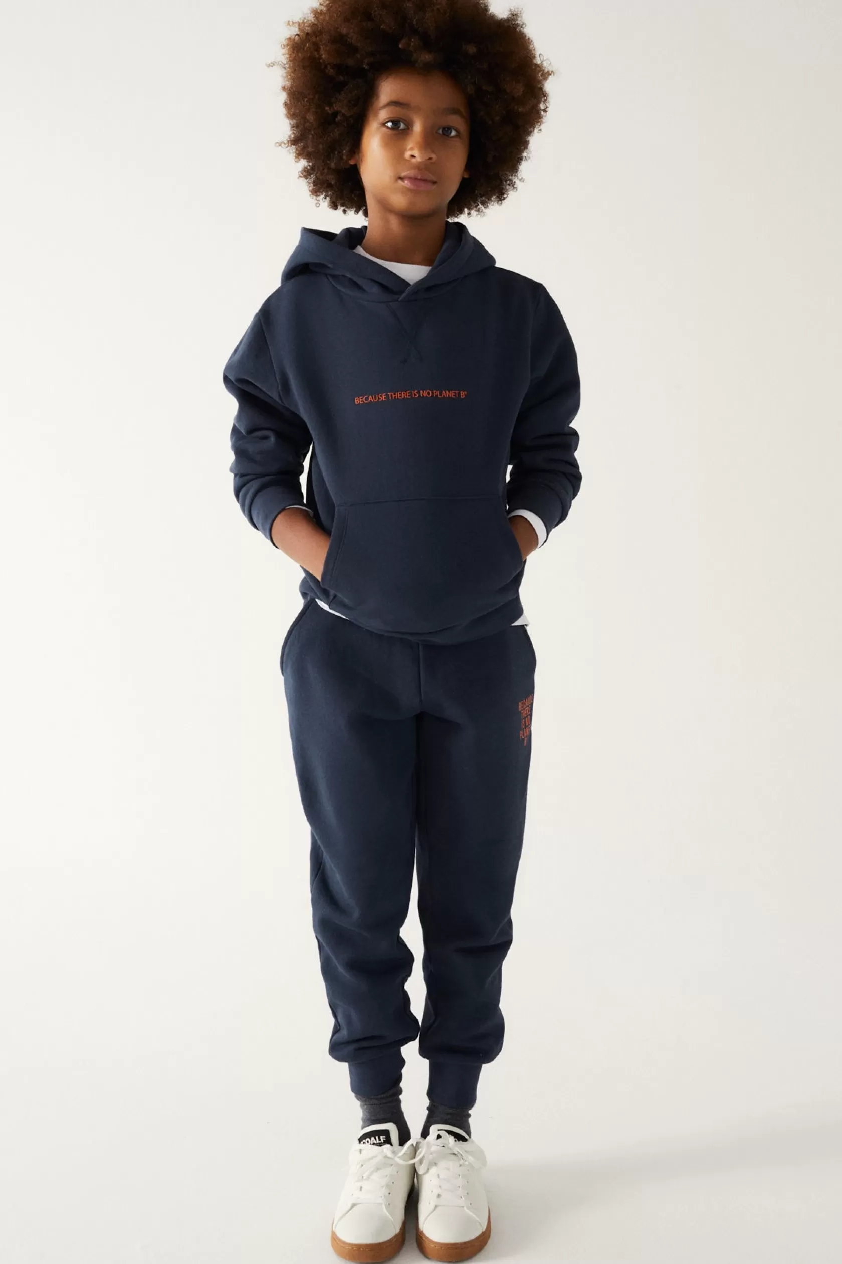 Sudaderas*Ecoalf SUDADERA CARAMEL AZUL MARINO Deepnavy