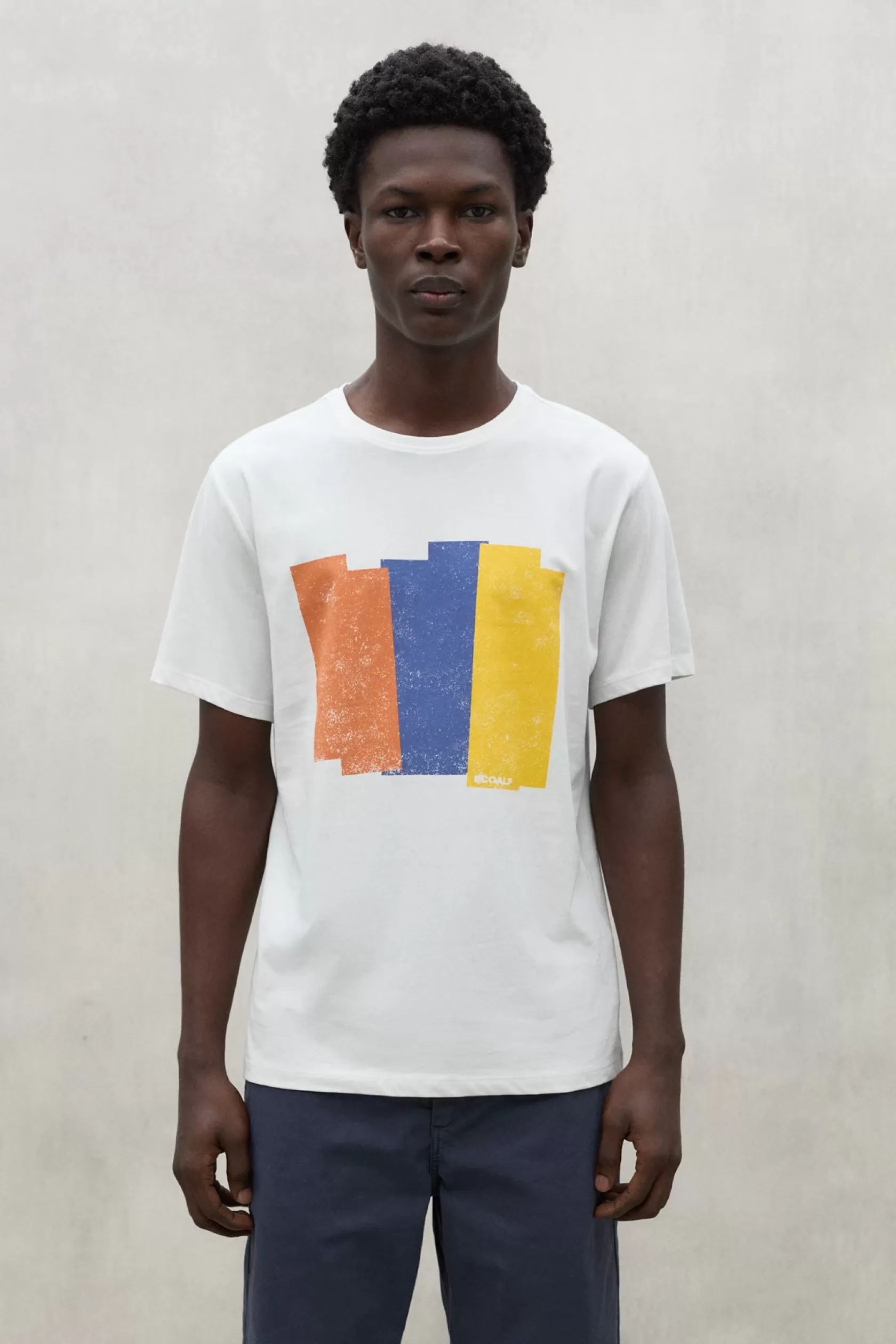 Camisetas*Ecoalf BALMORA T-SHIRT white