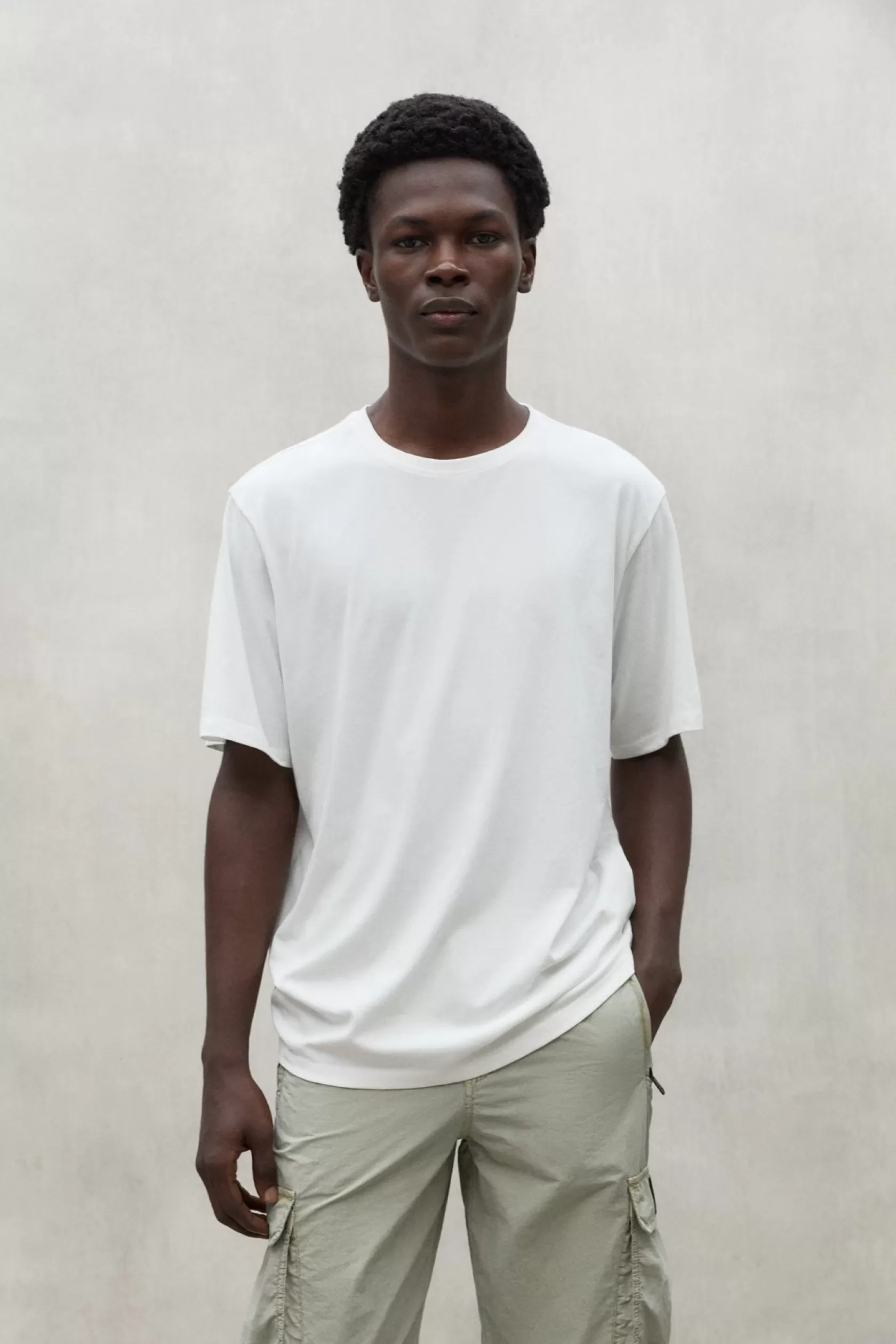 Camisetas*Ecoalf CHESTER T-SHIRT white